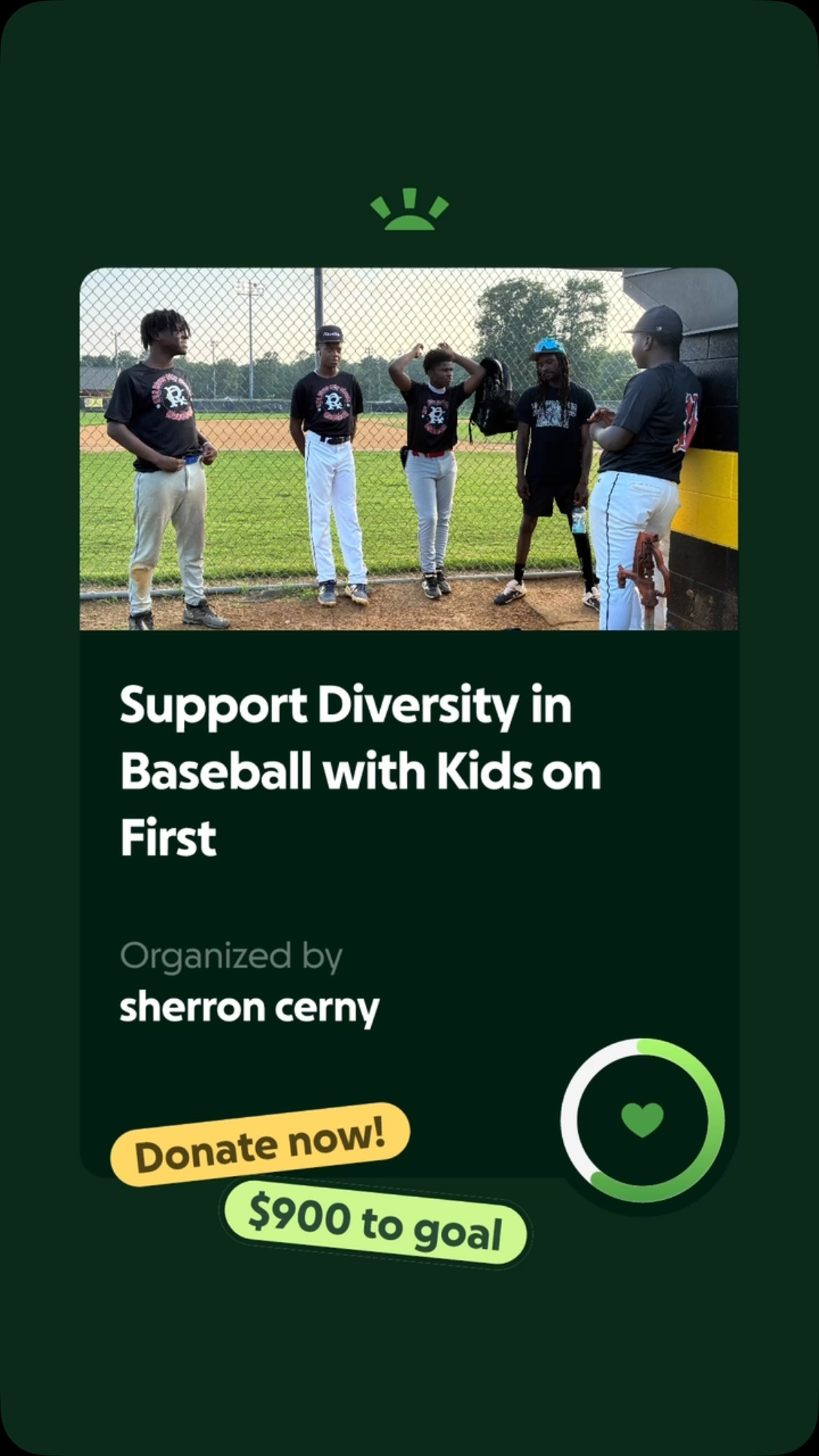 The Kids on First Foundation is raising funds to help provide young athletes with opportunities to compete at a showcase and tournament with @knotholefoundation where they can develop their skills, gain exposure, and chase their dreams in front of 20+ HBCUS to prepare for college.
If you’re able, please consider donating or sharing our GoFundMe. Your support helps remove financial barriers and puts more kids on the field where they belong.