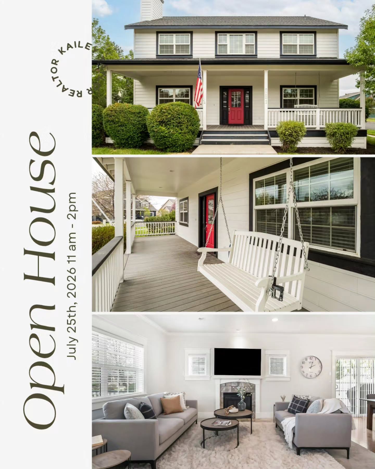 š” Open House Tomorrow! š”
š 3368 NE Wild Rivers Loop, Bend
šļø Saturday, July 25 | 11am - 2pm
Come see this 4 bed + office, 2.5 bath NE Bend home in person. Fresh carpet and paint throughout, a dedicated main-level office, two gas fireplaces, and a primary suite with a jetted soaking tub you'll want to soak in all weekend.
Hosted by @bend.itlike.becky, stop by anytime between 11 and 2, no appointment needed.
š© Questions before then? DM me anytime.
.
.
.
#livelifeinbend #realtorkailey #bendoregon #bendrealestate #centraloregonrealestate