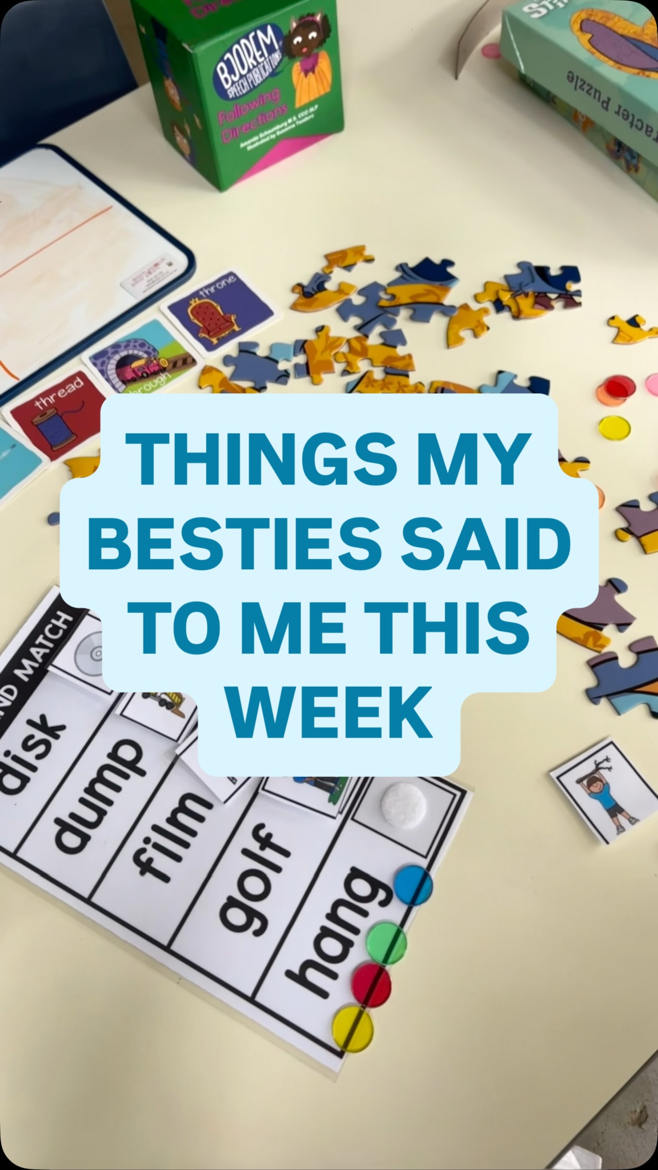 My besties said some things this week 😅
Being a paediatric speech path means you’re never bored, never safe from the brutal truth, and never far from a one-liner that makes the whole job worth it.
Please share the honest truths you’ve been lucky enough to receive!
#eachspeechpearplum #earlyintervention #speechpathology #playbasedlearning #brisbanespeechpathology