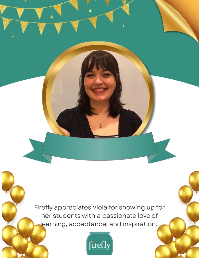 Thank you to Viola 😊