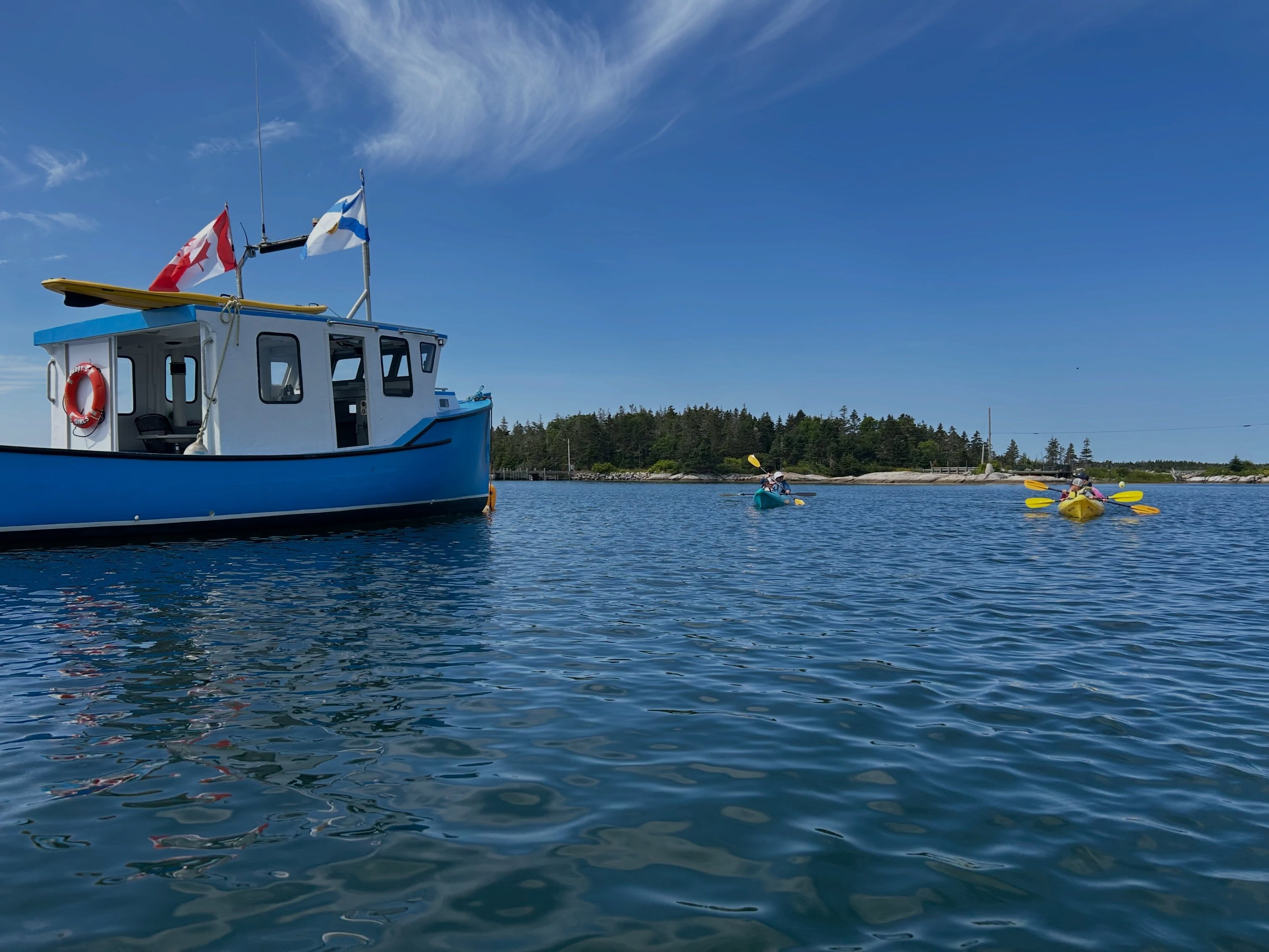 What a week it’s been at East Coast Outfitters! 🌊🛶🦞
We’ve been spending our days exploring the islands and coastline of Lower Prospect, sharing laughs with great people, and enjoying some beautiful time on the water.
One of the highlights was hosting a lobster boil for a group after their paddle—fresh sea air, good food, and even better company.
We’re taking a short weather break today and tomorrow as strong wind and rain move through the area, but we’ll be back on the water Friday and all weekend long and can’t wait to do it all again.
Thanks to everyone who joined us this week—you’re what makes these experiences so special. ❤️
Looking for a weekend adventure? Give us a call, book your reservation, and come experience Nova Scotia’s coast the way it was meant to be seen: from a sea kayak.
📍 Lower Prospect, NS
📞 902-852-2567

#ECOKayakNS #EastCoastOutfitters #NovaScotia #SeaKayaking #visitnovascotia