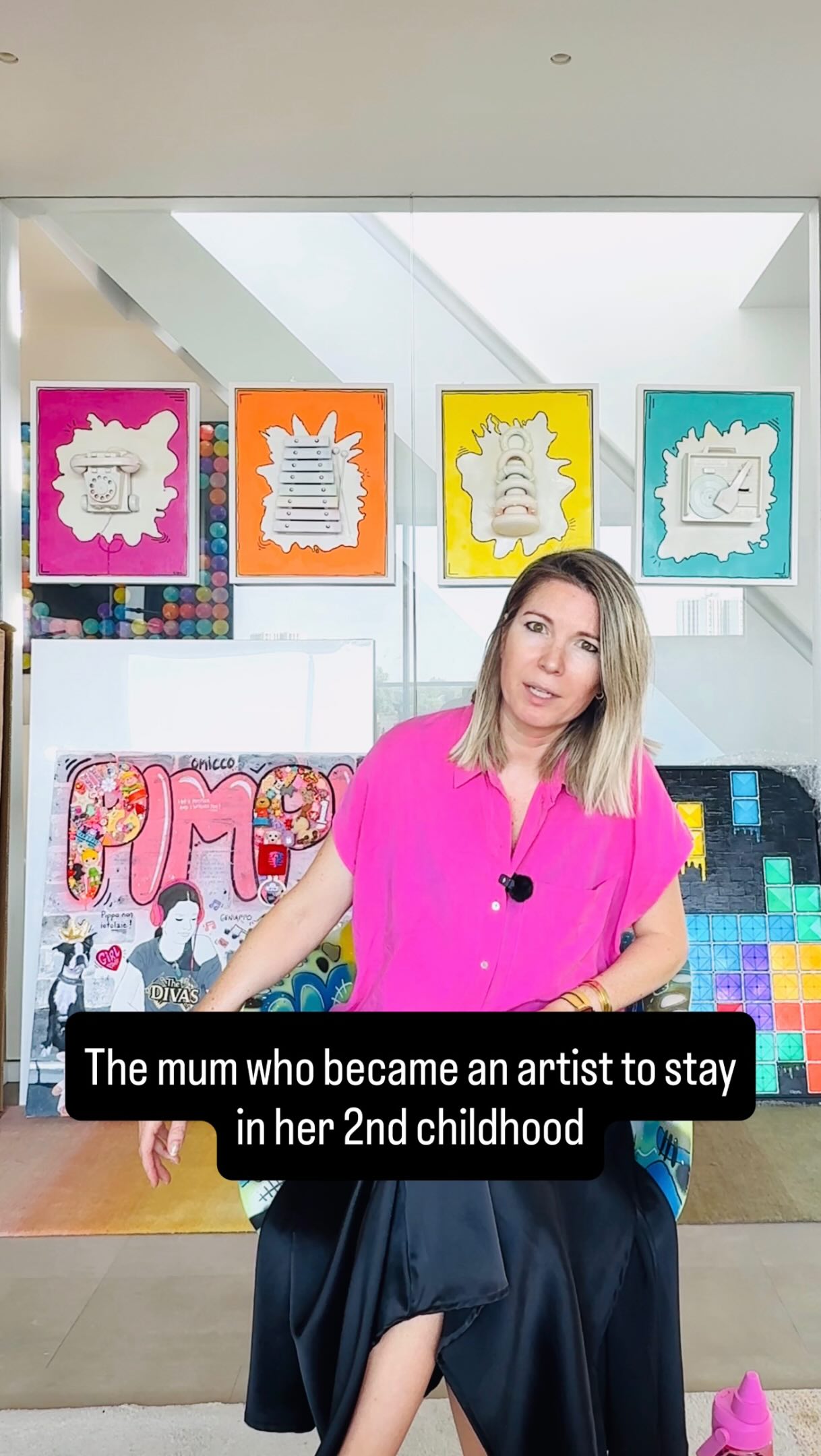 For once I’m following a trend as it helps me talk about my art practice (erm my obsession) in a fun way.
Hey 👋 My name is Kat Vandal and I turn toys and childhood nostalgia into Happy fine art as a rebellion against growing up.
Follow me for a dose of dopamine, colours and happy nostalgia.
#katvandal #childhoodart #toyart #netflixdocumentary #emergingartist