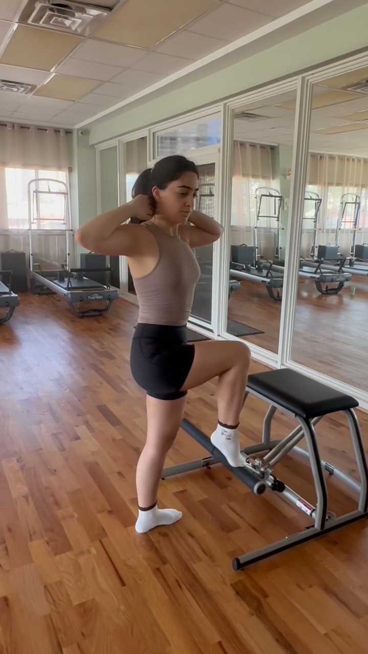 Small apparatus. Big results. 💪 The Pilates Chair challenges strength, stability, balance, and coordination—all in one session. Book a private lesson and experience it for yourself.
…
#pilatesclass #pilatesstudio #pilatesforeverybody