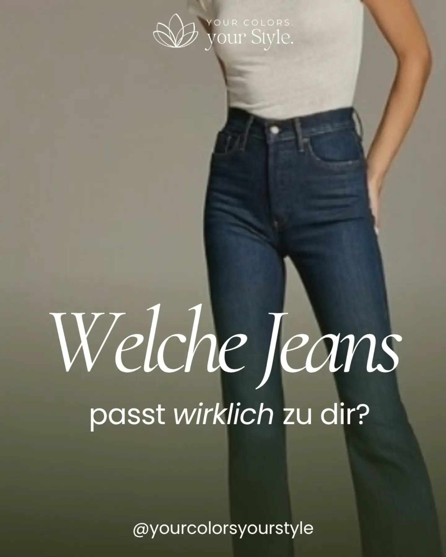 Welche Jeans steht dir wirklich? 👖
Immer wieder lese ich Aussagen wie: "Eine Wide Leg Jeans steht praktisch jedem Figurtyp."
Nachdem ich bereits über 1.000 Kundinnen weltweit beraten habe, kann ich dir sagen: Das stimmt nicht.
Es geht nicht darum, welcher Jeansschnitt gerade im Trend ist. Und auch nicht darum, ob du klein oder groß bist.
Entscheidend ist deine Körperarchitektur.
Jeans sind nur ein Beispiel. Dasselbe Prinzip gilt für Blazer, Kleider, Röcke und Mäntel, für jeden einzelnen Kleidungsschnitt und sogar für Schuhe, Accessoires, Frisuren und Make-up 👗👠💄
Wenn du verstehst, warum bestimmte Schnitte mit deinen natürlichen Linien harmonieren, wird Einkaufen plötzlich viel einfacher.
Damit du direkt loslegen kannst, habe ich einen kostenlosen Jeans Guide für dich erstellt. Darin zeige ich dir, welche Jeansschnitte zu welcher Körperarchitektur passen.
👉 Schreibe „Jeans“ in die Kommentare oder klicke auf den Link in meiner Bio.
Ich wünsche dir ganz viel Freude beim Lesen!
Deine Fayana 🌷