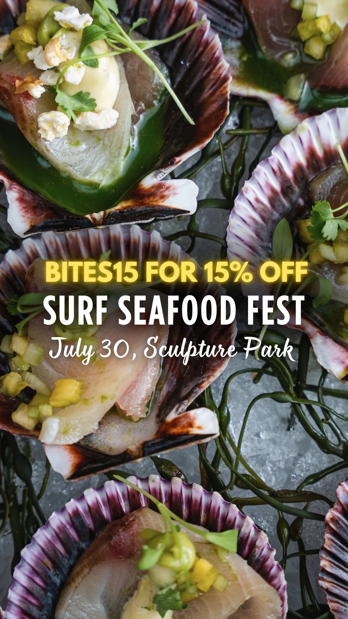 🦞🦀🐙 SEAFOOD LOVERS… this one’s for you! 🌊
🎟️ ⭐️ Use code BITES15 to get 15% off tickets to @surfseafoodfest (link to tickets in my linktree).
🐟 SURF: The Denver Seafood Championship returns to downtown Denver on July 30 with unlimited bites from 20+ of Colorado’s best seafood restaurants, creative cocktails, wine, beer, live music, chef competitions, oyster shucking, and plenty more. 🍤🦪🍸
🎟️ It’s an all-inclusive event, and tickets are almost gone!
📍 Sculpture Park
📅 Thursday, July 30
#DenverEvents #DenverFood #DenverEats #DenverFoodie #DenverFoodies