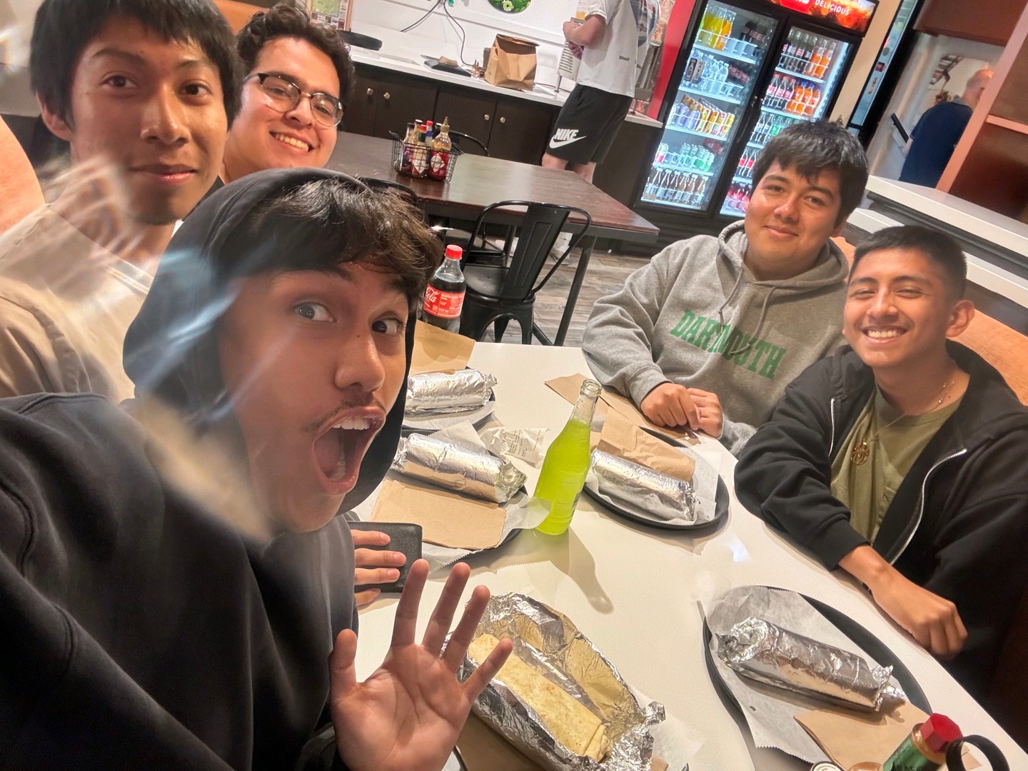 This is what community looks like at Dartmouth. 🌿
A month ago, CMLA Ambassador Violet invited College Match students at Dartmouth for an all-day study session, and 22 of the 34 scholars in her cohort came through. That's a packed room of first-gen students lifting each other up in the middle of finals season! 💚
Violet kept everyone going with food from Playa Bowl and Boca Soca, plus the option to grab a motivational prize instead. Those little touches matter. They tell students that someone is in their corner, rooting for them to finish strong. 🙌
And she's not slowing down. This fall, Violet is planning a welcome event for incoming freshmen, so the next class of College Match scholars knows they have a community waiting the moment they step on campus. 🍂
This is what happens when scholars become leaders. 🤍
#CollegeMatch