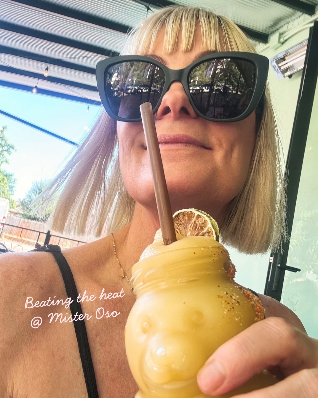 Happy Hour at @mister_oso_ to cool down from this Colorado heat & a long day at Kitto katto skincare 🧸
#denvereats #denvermedspa #esthetician #estheticianlife #skincare
