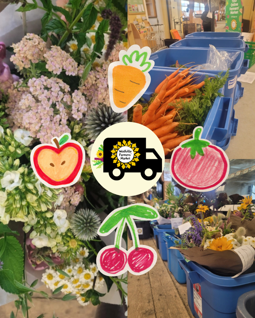 Ordering for the week is now open!! Be sure to fill your carts with this fresh Annapolis valley abundance!!🥬🍒🥕💐
Highlighted products this week include:
🌱Bacon Ends, Lacinato Kale & Zucchini from Medford Farms
🌱Purslane from Herbal Hill Farm
🌱Goat Chops from Cape View Farms & Sons
🌱Vegan Soaps, Natural Facial Care Soaps & Doggie 'Poo Shampoo Bars all from Lodestone Soap Co.
🌱& much, much more!
Be sure to confirm your carts and use code NSLOYAL10 for 10% off all your orders!✨️
#wolfvillefarmersmarket #wolfville #annapolisvalley #novascotia #farmersmarket #wfm2go #shoplocal #eatlocal #buylocal #supportlocal #freshproduce #community #letsdothis