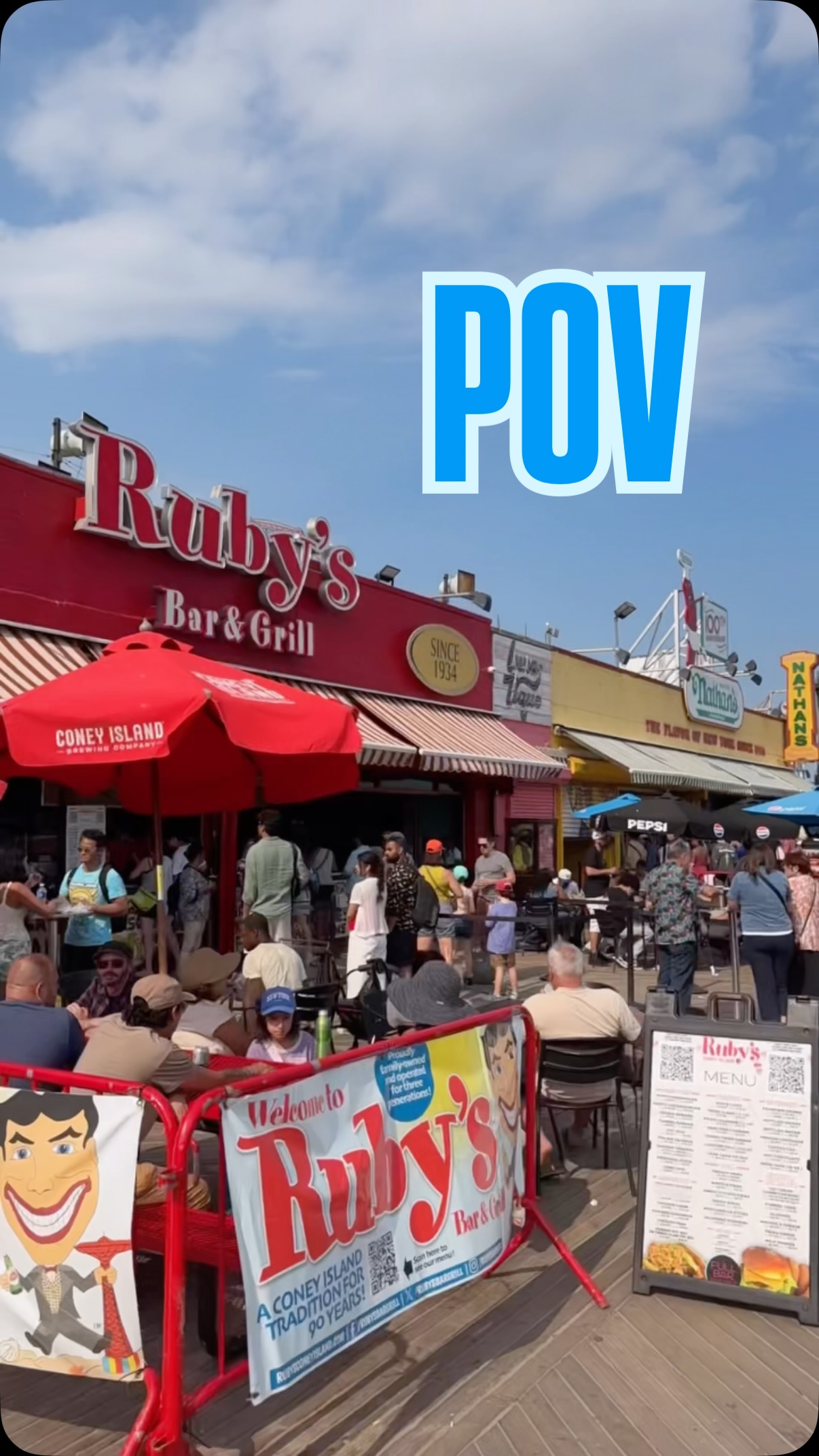 ☀️What a beautiful, busy weekend it’s been!
As another amazing weekend on the Coney Island boardwalk comes to a close, there’s still time to soak up the summer. Stop by Ruby’s for one last drink, one last bite, and one more sunset before Monday rolls around.
Thank you to everyone who spent part of your weekend with us—we’re grateful for every laugh, every toast, and every memory made.
#RubysBarAndGrill #ConeyIsland #WeekendVibes #BeachDays #SupportLocalBusinesses