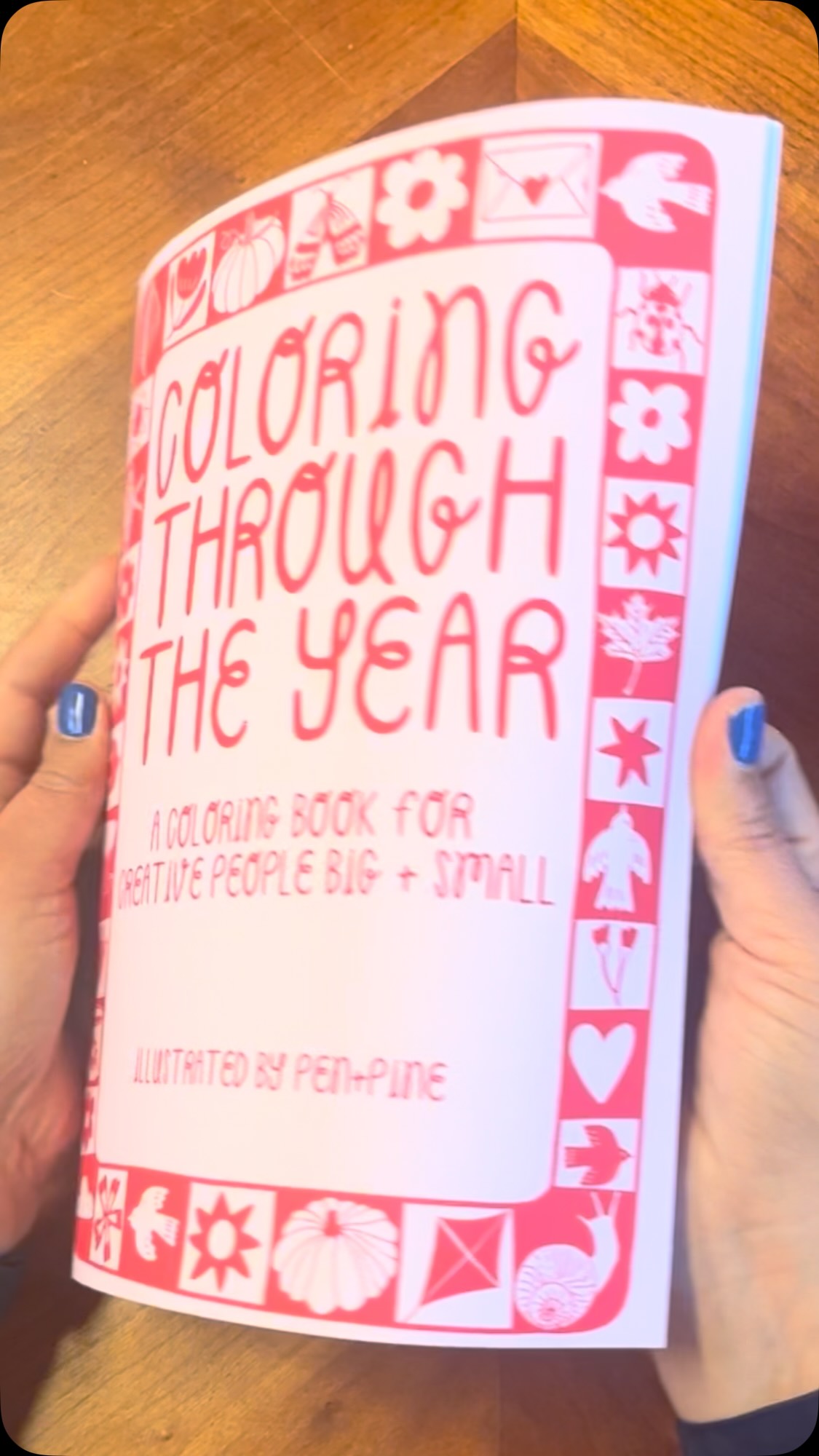 A little flip through my new coloring book: Coloring Through The Year! It’s now available in my online shop.
.
.
.
#coloringbook #coloring #color #slowliving #hobby