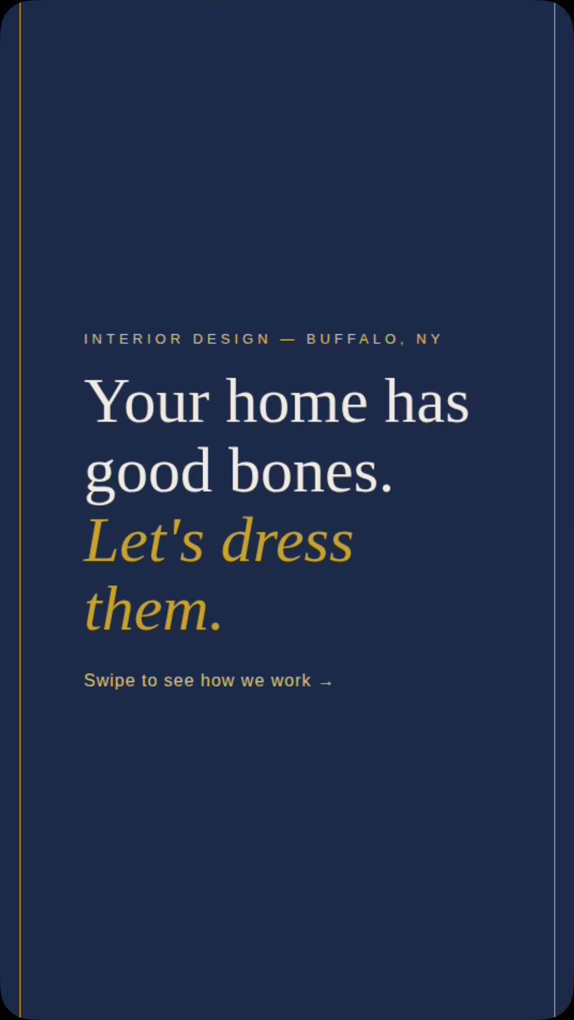 Design, to us, isn’t a formula — it’s a mood, a vibe, a statement. ✨
At the Biba Studio, we blend neutral palettes, textured materials, and minimalist elegance to create interiors that feel warm, inviting, and undeniably timeless. Whether it’s a full residential build-out or a boutique commercial space, our process starts with a sketch and ends with a space that just feels right.
From concept development to sourcing to final styling — we handle it all, customized to you.
Ready to level up your space? Link in bio, or reach out at bs@thebibastudio.com 📩
XO,
Biba Studio Interior Design
Buffalo, NY & Beyond