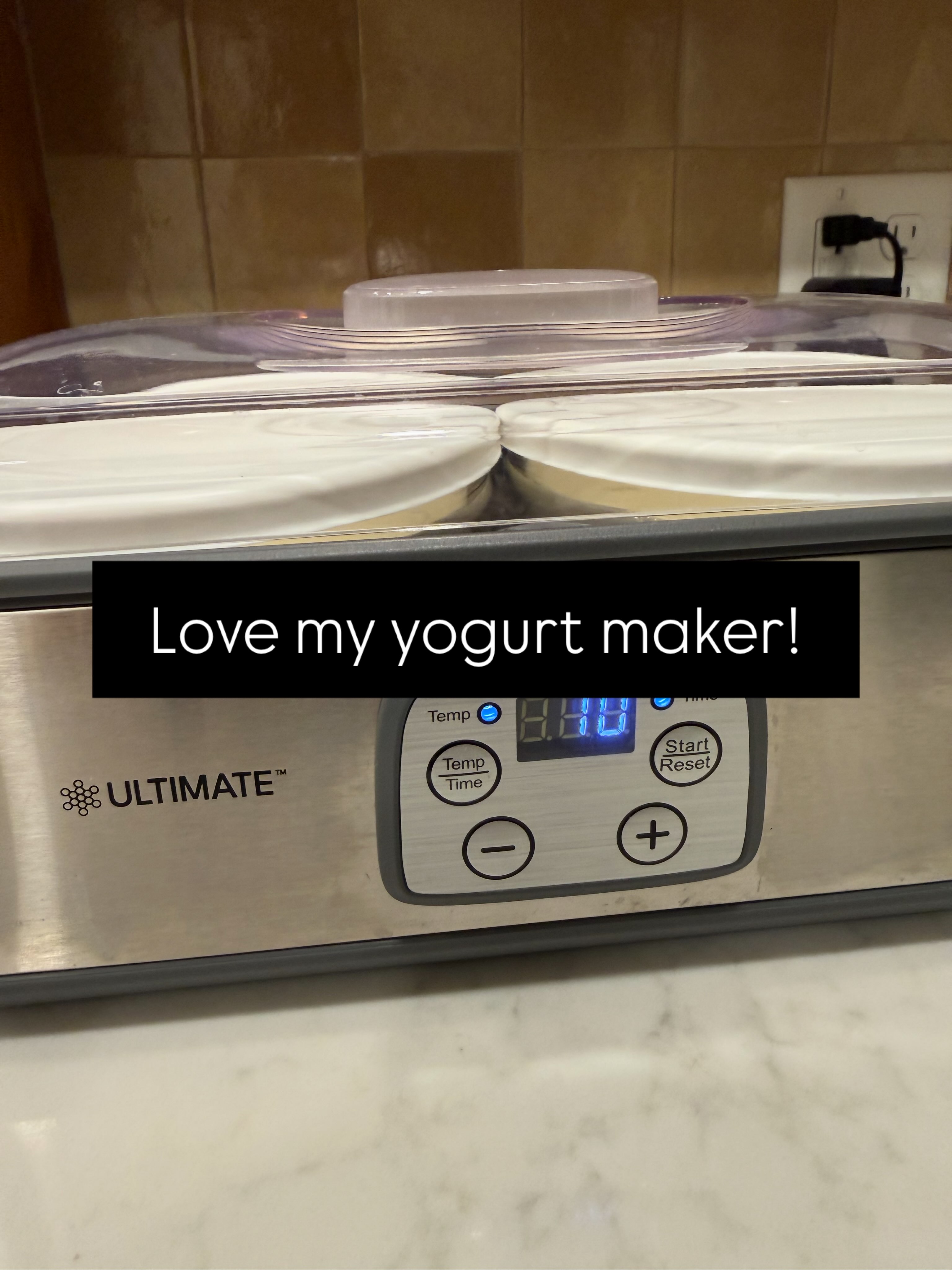 Thanks ULTIMATE for the free yogurt jars