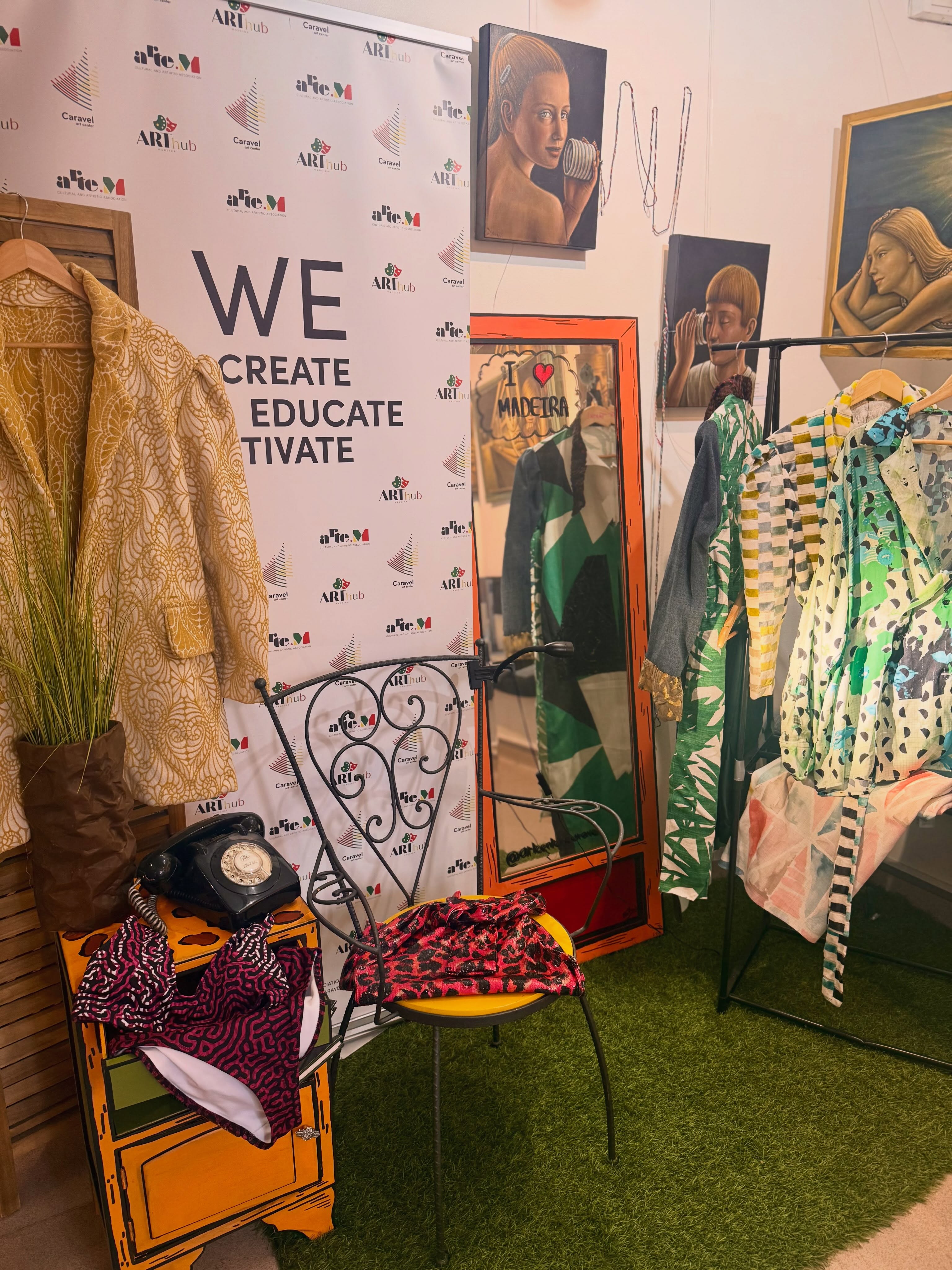 Almost everything is ready for tomorrow’s TRASH POP-UP! 🔥
Madeira’s young fashion designers are taking over Art Center Caravel @artcentercaravel for one day only — bringing original pieces, bold ideas, and crazy discounts you won’t want to miss.
And yes… the designers themselves will be there, so come meet the creative minds behind the collections, chat, try things on, and discover your next favourite piece.
🗓 Tomorrow only
⏰ 10:00 AM – 6:00 PM
📍 Art Center Caravel, Funchal Old Town
One day. One pop-up. Endless style. See you there!
#TrashPopUp #madeirafashion #madeiraevent #arthubmadeira #artemassociation