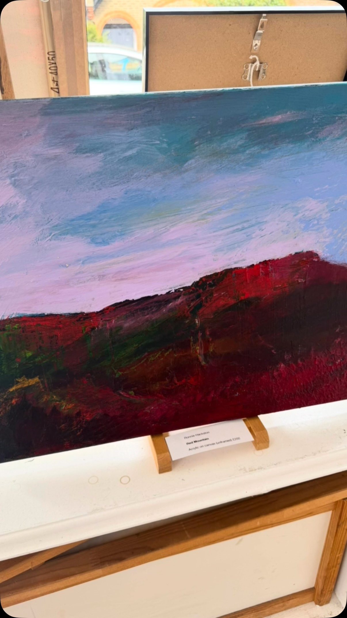 Last few days to catch Mimesis - An exhibition of paintings, drawings and prints by three South London artists - Maria Storey, Ronnie Hackston & Neil Johnson