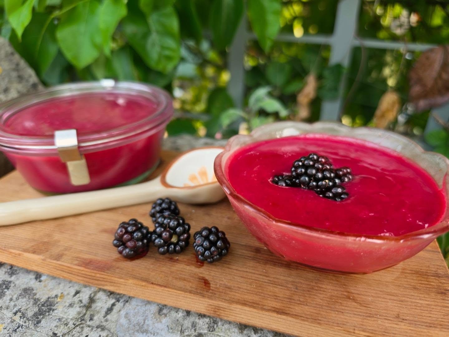 When life gives you blackberries, make Blackberry Magic Curd ...
Yesterday, I mentioned to my husband that I was thinking about making a blackberry curd ... About 20 minutes later, there was a quiet knock on the door ... I opened the door and looked down ... There magically sat a full tub of shiny blackberries left by a friend who bizarrely had no idea of my kitchen plans that day ... Coincidence? Serendipity at play? A little everyday magic? ... I'll let you decide.
Whatever you call it, I'm very glad that my friend left these beautiful blackberries on my doorstep, because this Blackberry Magic Curd might just be my favourite recipe of the summer ... This recipe can be found 7n the Summer section of my website (Website link in bio)
#blackberries #preserves #curd #foodblogger