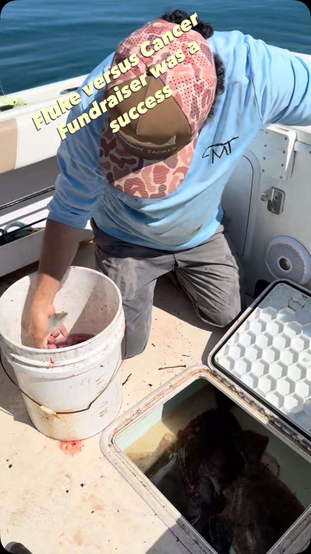 The ‘Fluke versus Cancer’ fundraiser held in MyFishingCapeCod.com is the brainchild of my cousin Bruno Demir and a tremendous event held dear to our hearts. Thank you to Adam Gamble for donating and taking a trip with my brother Mark and I.