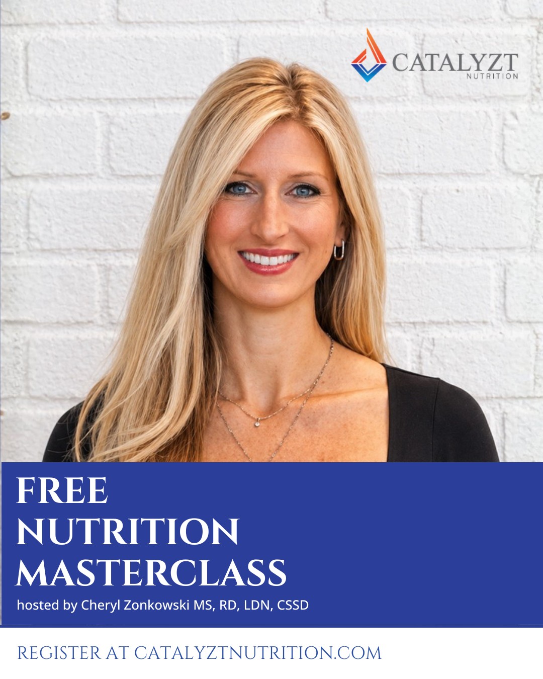 Learn from one of Virginia Beach’s leading nutrition experts-for free.🔥
Join Cheryl Zonkowski, MS, RD, LDN, CSSD, for a free summer nutrition masterclass series designed to give you practical, science-backed strategies you can start using immediately.
As a Master of Science in Exercise Physiology, Registered & Licensed Dietitian, and Certified Specialist in Sports Dietetics, Cheryl has helped countless individuals improve their health through personalized nutrition, metabolic health, sports nutrition, and sustainable lifestyle changes.
📅 Upcoming 5:30pm Masterclasses:
• August 6th: Anti-Inflammatory Nutrition & Blood Sugar Management
• August 13th: Decoding Your Blood Work
• August 20th: Supplementation: The Good, The Bad & The Ugly
• August 27th: Hydration & Intentional Snacking
Whether you’re trying to improve your energy and body composition, better understand your lab work, reduce inflammation, or make smarter nutrition choices, these classes are designed to help you feel confident about your health- not confused.
✅ Free to attend
✅ Evidence-based education from a credentialed nutrition expert
✅ Actionable tips you can implement immediately
Reserve your seat today at the link in our bio!
📍Catalyzt Nutrition
993 Laskin Rd. Suite E
Virginia Beach, VA 23451
#NutritionEducation #RegisteredDietitian #VirginiaBeachWellness #BloodSugarManagement #CatalyztNutrition
