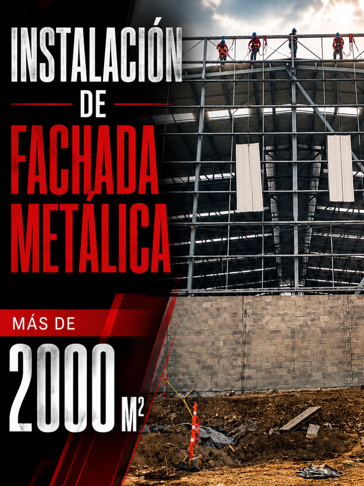 Construir una cubierta industrial va más allá de un buen trabajo: se trata de cumplir a tiempo, garantizar la máxima calidad y asegurar la eficiencia en cada detalle. 🏗️⚡
En Arquo entendemos el valor de tu proyecto. Con más de 15 años de experiencia, transformamos retos técnicos en estructuras sólidas, duraderas y entregadas sin retrasos.
🤝 Tu inversión en las mejores manos.
📩 Contáctanos y cotiza tu proyecto con los expertos.