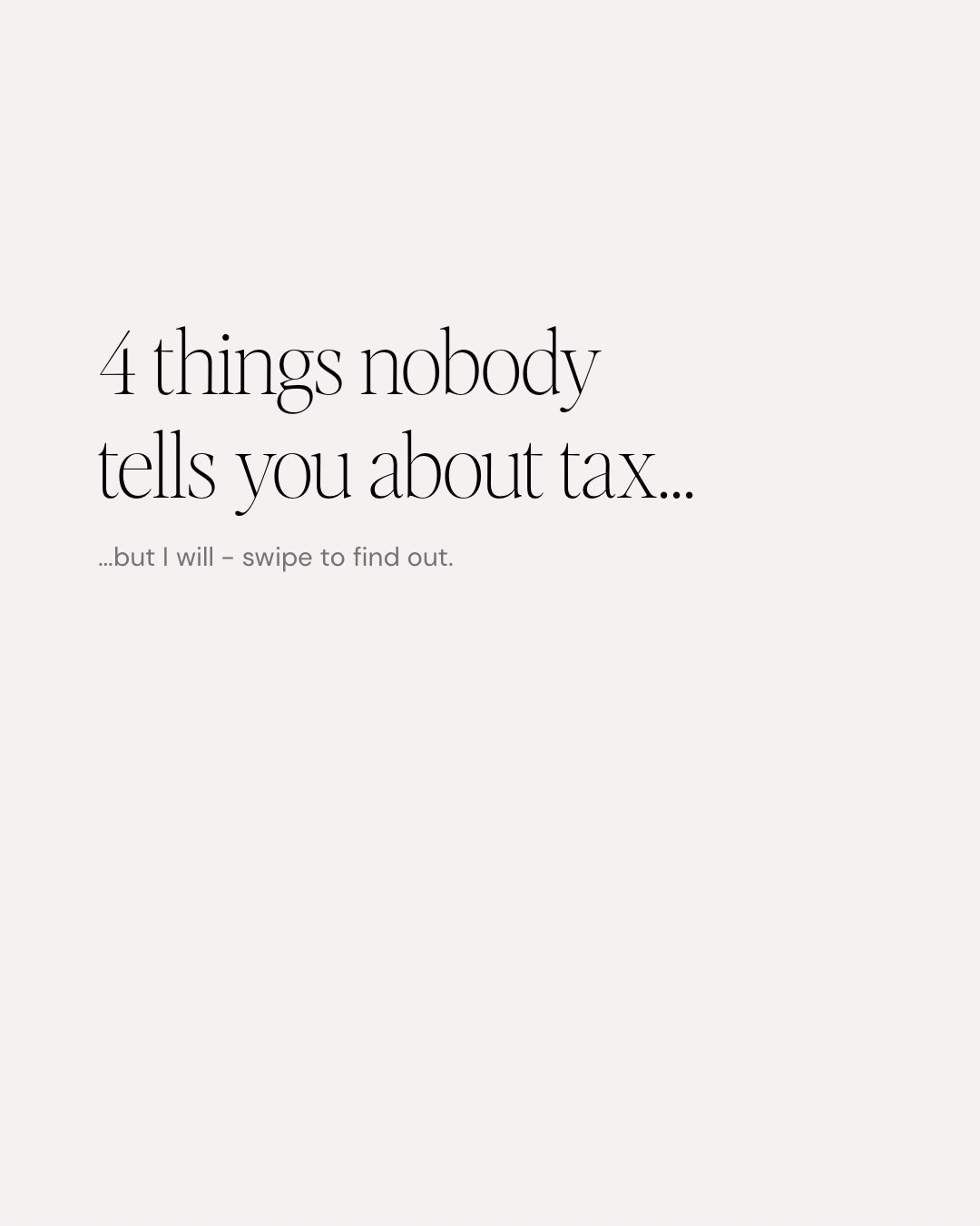 4 things nobody tells you about tax 👀 swipe to find out 🙌 did any of these surprise you?
#smallbusiness #smallbusinessuk #womeninbusiness #businessowneruk #business