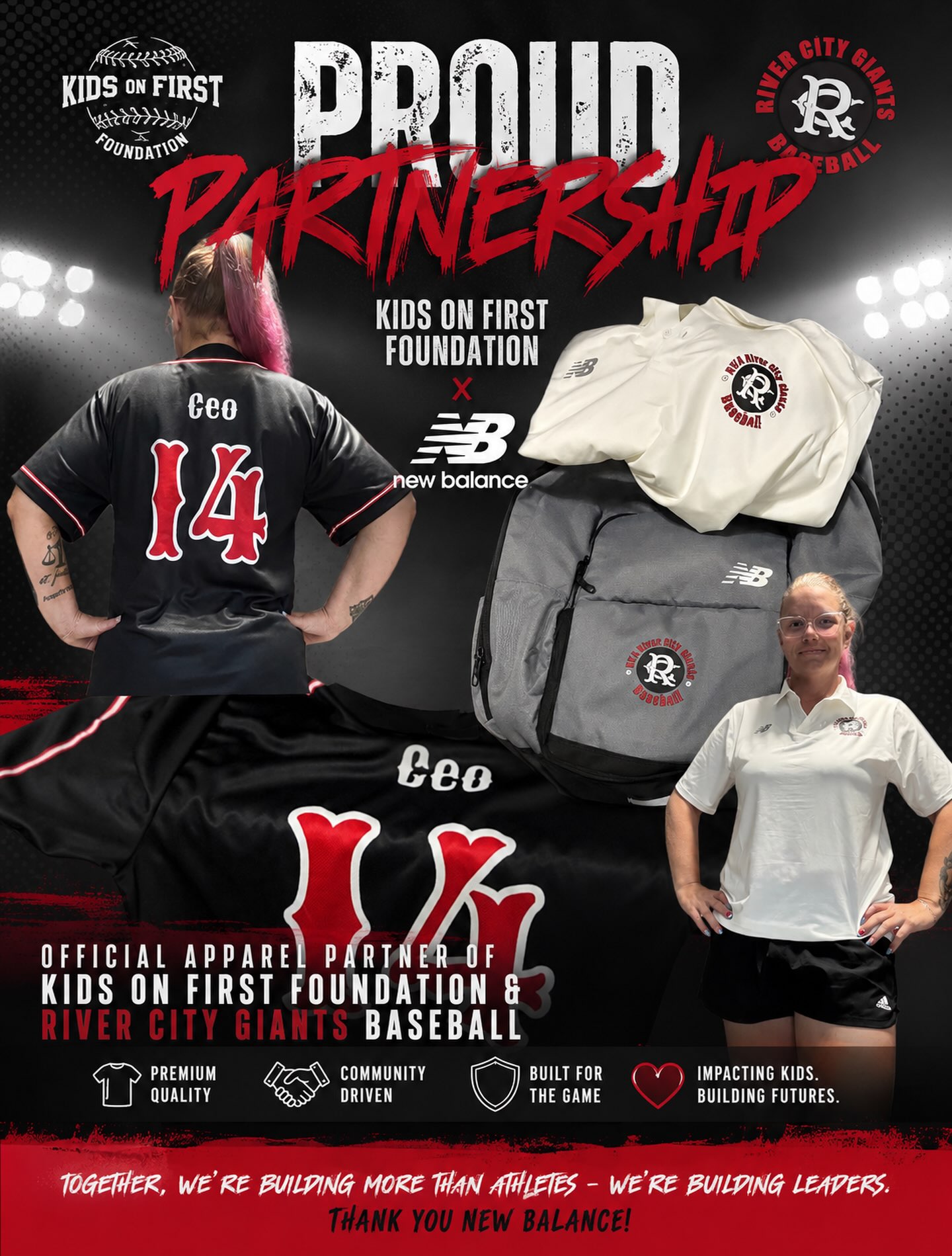 This is more than a partnership — it’s another step forward in our mission to put kids first. ❤️⚾️
Welcome to the family, New Balance!
#KidsOnFirst #NewBalance #BaseballDevelopment #YouthBaseball #GrowingTheGame