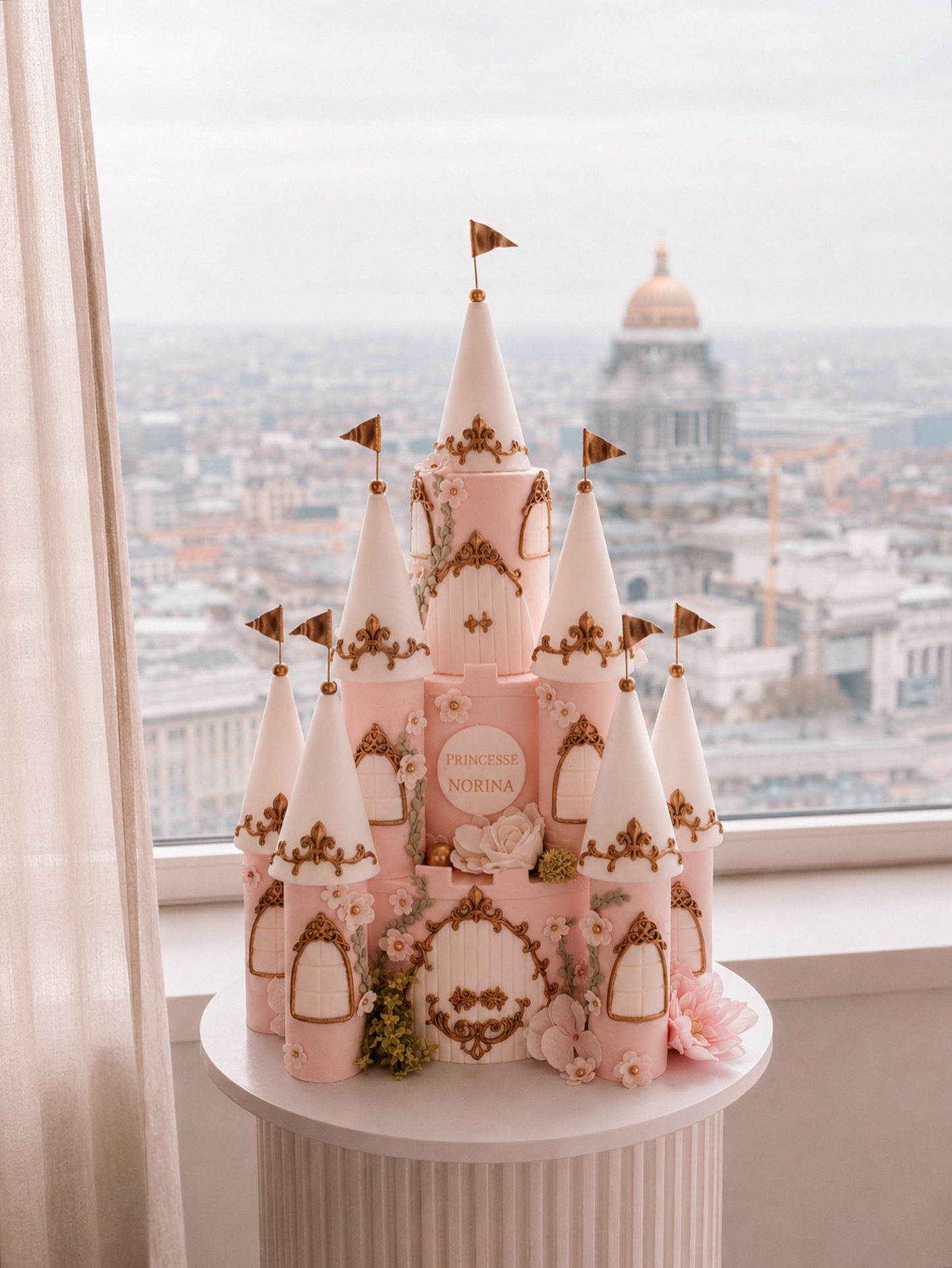 Au sommet de Bruxelles, un beau château pour une jolie princesse