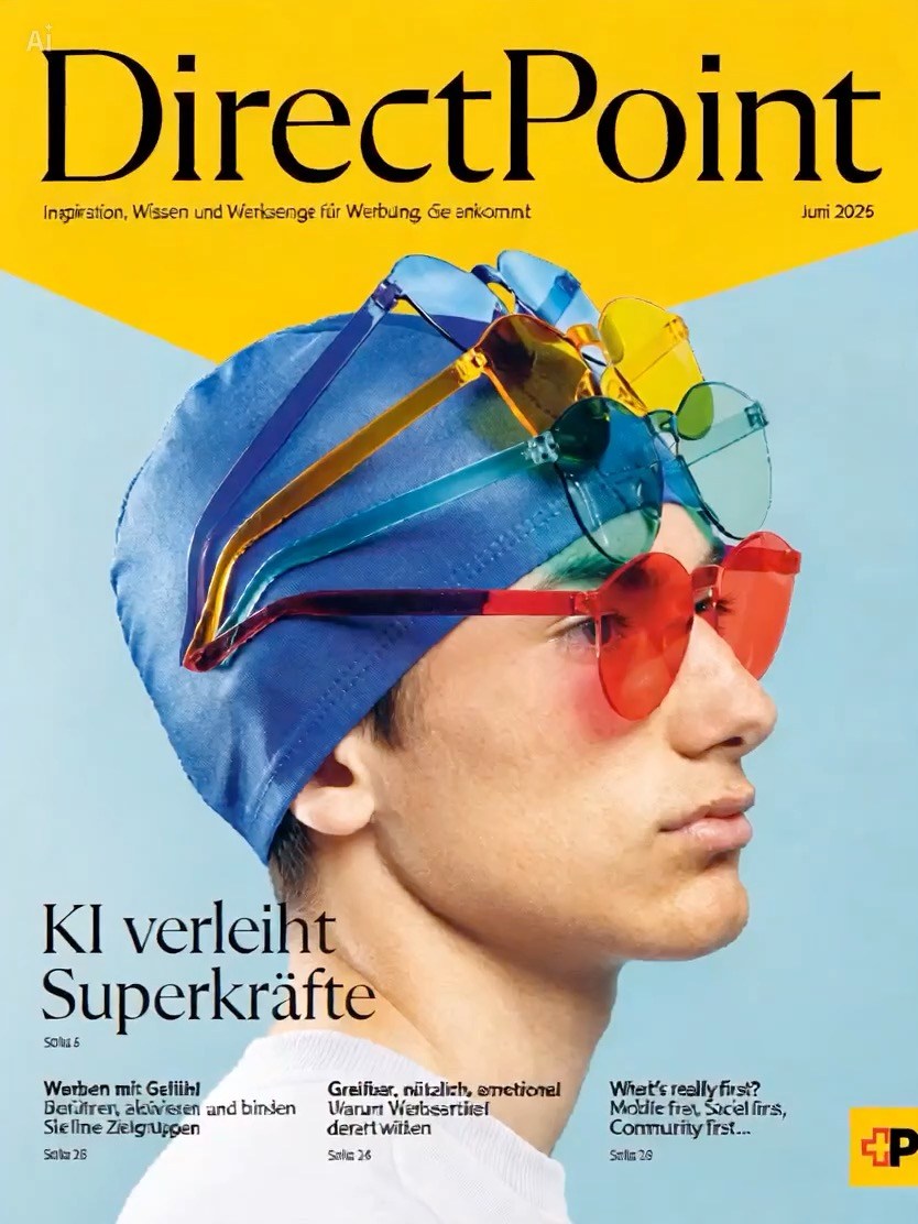 Die erfolgreichsten Marketers der Zukunft werden nicht durch KI ersetzt – sondern durch Menschen, die KI besser einsetzen.
Unser CEO und KI-Marketing-Experte David Guntern durfte für die aktuelle Ausgabe des DirectPoint-Magazins seine Profitipps für das gezielte Upskilling von Marketingteams einbringen.
Das Schwerpunktthema der Ausgabe lautet passend dazu: «KI verleiht Superkräfte» 🦸
Das DirectPoint-Magazin der Schweizerischen Post richtet sich an Profis aus Marketing und Kommunikation und erscheint auf Deutsch und Französisch mit einer Gesamtauflage von 40’000 Exemplaren.
Vielen Dank 🙏 an Sabrina Wettstein, Thomas Hügli und das Team von Swiss Post Advertising für die spannende Anfrage und die Möglichkeit, unsere Erfahrungen zu diesem wichtigen Zukunftsthema einzubringen.
👉 Die erfolgreichsten Marketers der Zukunft werden nicht durch KI ersetzt – sondern durch Menschen, die KI besser einsetzen.
Unser CEO und KI-Marketing-Experte David Guntern durfte für die aktuelle Ausgabe des DirectPoint-Magazins seine Profitipps für das gezielte Upskilling von Marketingteams einbringen.
Das Schwerpunktthema der Ausgabe lautet passend dazu: «KI verleiht Superkräfte» 🦸
Das DirectPoint-Magazin der Schweizerischen Post richtet sich an Profis aus Marketing und Kommunikation und erscheint auf Deutsch und Französisch mit einer Gesamtauflage von 40’000 Exemplaren.
Vielen Dank 🙏 an Sabrina Wettstein, Thomas Hügli und das Team von Swiss Post Advertising für die spannende Anfrage und die Möglichkeit, unsere Erfahrungen zu diesem wichtigen Zukunftsthema einzubringen.
👉 https://www.directpoint.ch/-/media/post-maxisites/directpoint/dokumente/magazin/2026/Magazin-DirectPoint-02-2026.pdf
#KIMarketing #KünstlicheIntelligenz #Marketing #Upskilling #Weiterbildung #MarketingTeam #DigitalMarketing #DirectPoint #SwissPost #FutureOfMarketing #davidguntern #kimarketingexperte