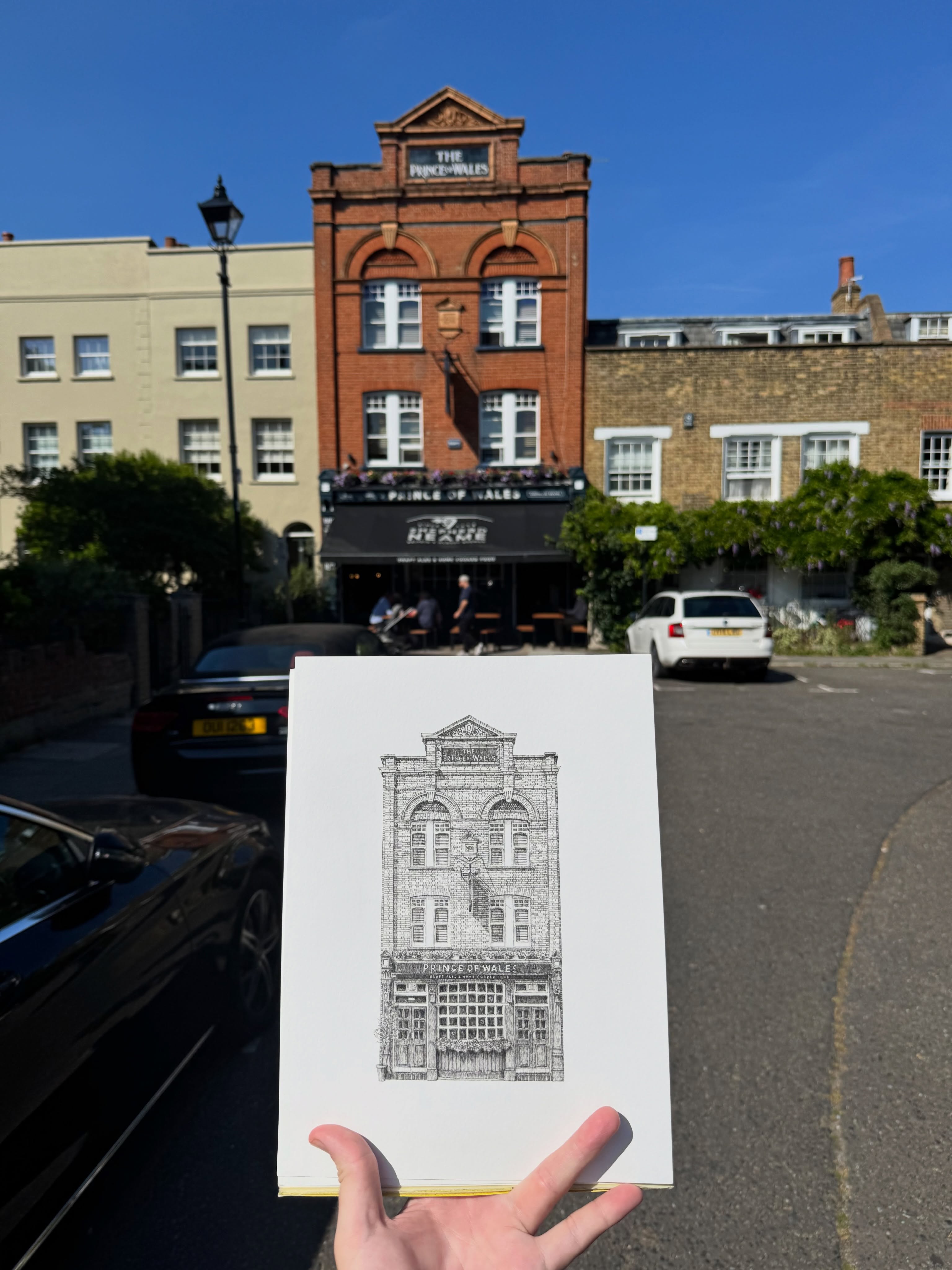 The Prince of Wales, Kennington
One of my absolute favourite commissions to date ♥️ loved the technical challenge - what joy finding a new wonderful pub!!
#inkdrawing #finelineart #penillustration #process #artwork