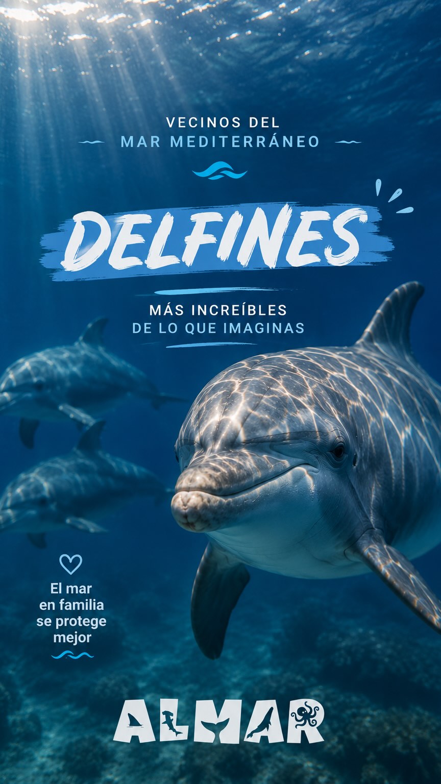¿Ya conocías estos datos sobre los delfines?
Los delfines llevan millones de años recorriendo el Mediterráneo.
Viven en familia, se comunican entre ellos y necesitan un océano abierto para hacer algo tan simple y tan importante como ser delfines.
Hoy, muchas personas, investigadores y organizaciones trabajan cada día para protegerlos y para que el Mediterráneo siga siendo un lugar donde puedan vivir libres.
Conocerlos es solo el primer paso.
Porque cuando entendemos cómo viven, cómo se comunican y lo importante que es su hogar, resulta imposible no querer cuidar el mar que compartimos con ellos.
#territorioalmar #vecinosdelmar #marmediterráneo