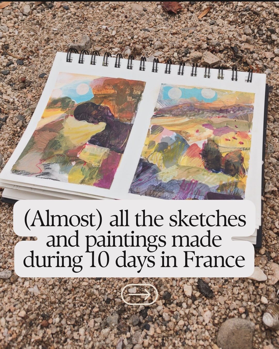 It’s pretty difficult to collage outdoors, but I managed to get plenty done in the sketchbook regardless. From medieval communes to epic views and beautiful rivers, Averyron has it all! 🇫🇷 here’s a little sketchbook tour
#travelsketchbook #francetravelogue #artinfrance #sketchbookartist #travellingsketchbook