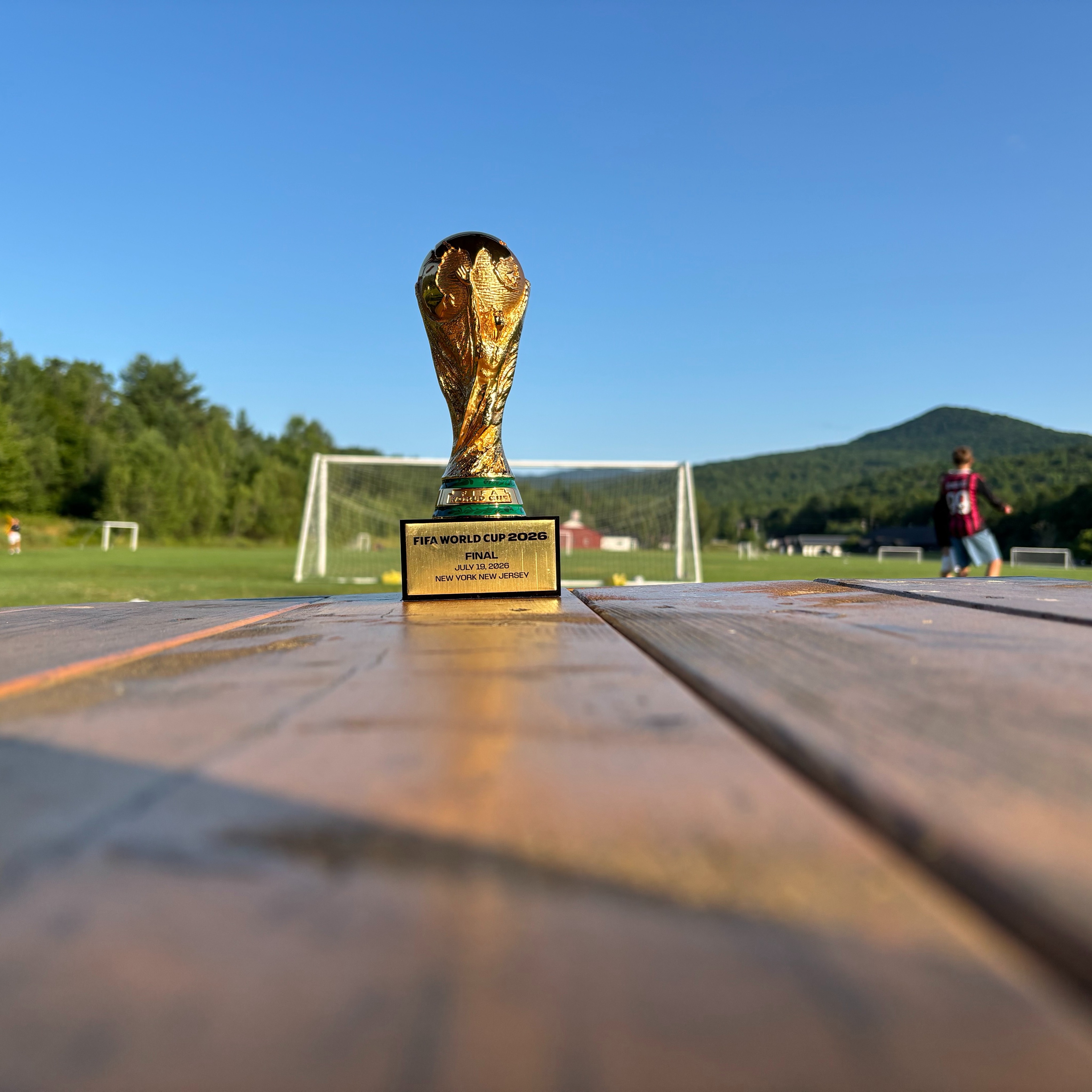 ⚽🏌️ The World Cup may be over... but the Trophy Tour of the Mad River Valley is just getting started!
Stop #1: Mad River Park. Every great tour begins with a little training session. ⚽
Stop #2: @sugarbushgolfclub driving range. Turns out our trophy has a pretty decent golf swing too. 🏌️
Over the next few weeks, we'll be taking our "World Cup Trophy" on a tour of some of our favorite places around the Mad River Valley. Follow along and see where it pops up next!
📍Where should the trophy visit next? Leave your suggestions in the comments!
#MadRiverValley #WorldCup #TrophyTour #WaitsfieldVT #Sugarbush #Soccer #Golf #VermontLife #LoveWhereYouLive #1824house
