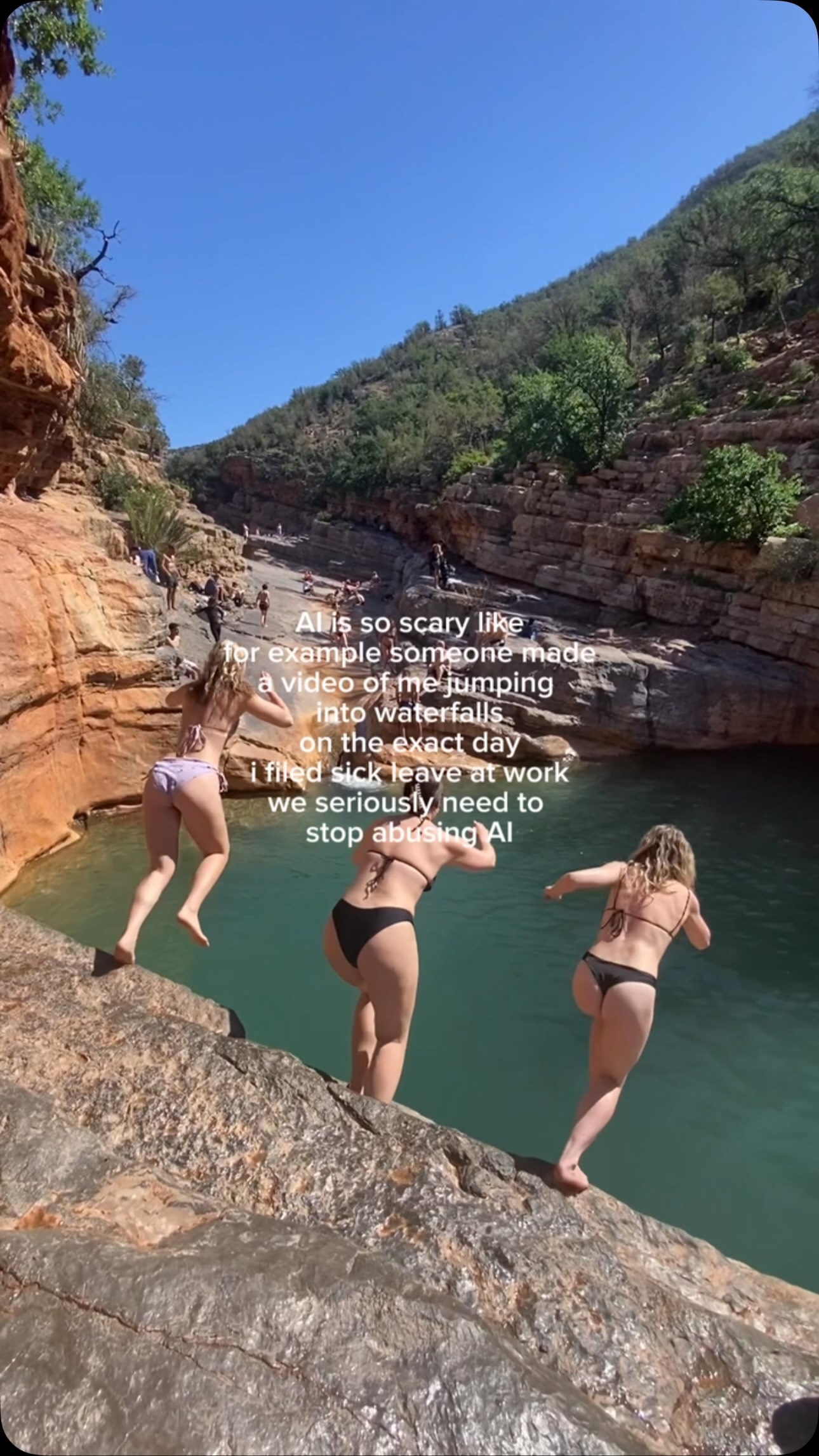 like stop with these fake videos it’s getting scary…
for legal reasons: it is a joke haha
#ai #relatable #funny #travelmindset #ineedavacation