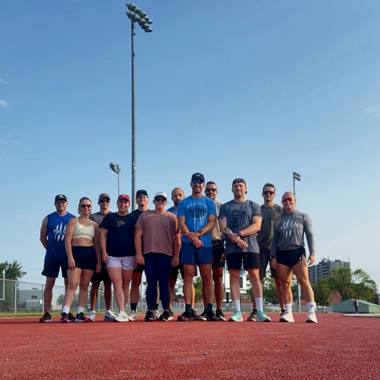 A great morning out at the track with a bunch of people who have great energy, work hard and are fun to be around! What else can you ask for??? Hard thing are always easier with people like this! Join us for our next run club! Everyone welcome, the more the merrier!!
-
-
-
#runclub #runningclubs #belleville #bellevilleontario #groupfitnessclasses