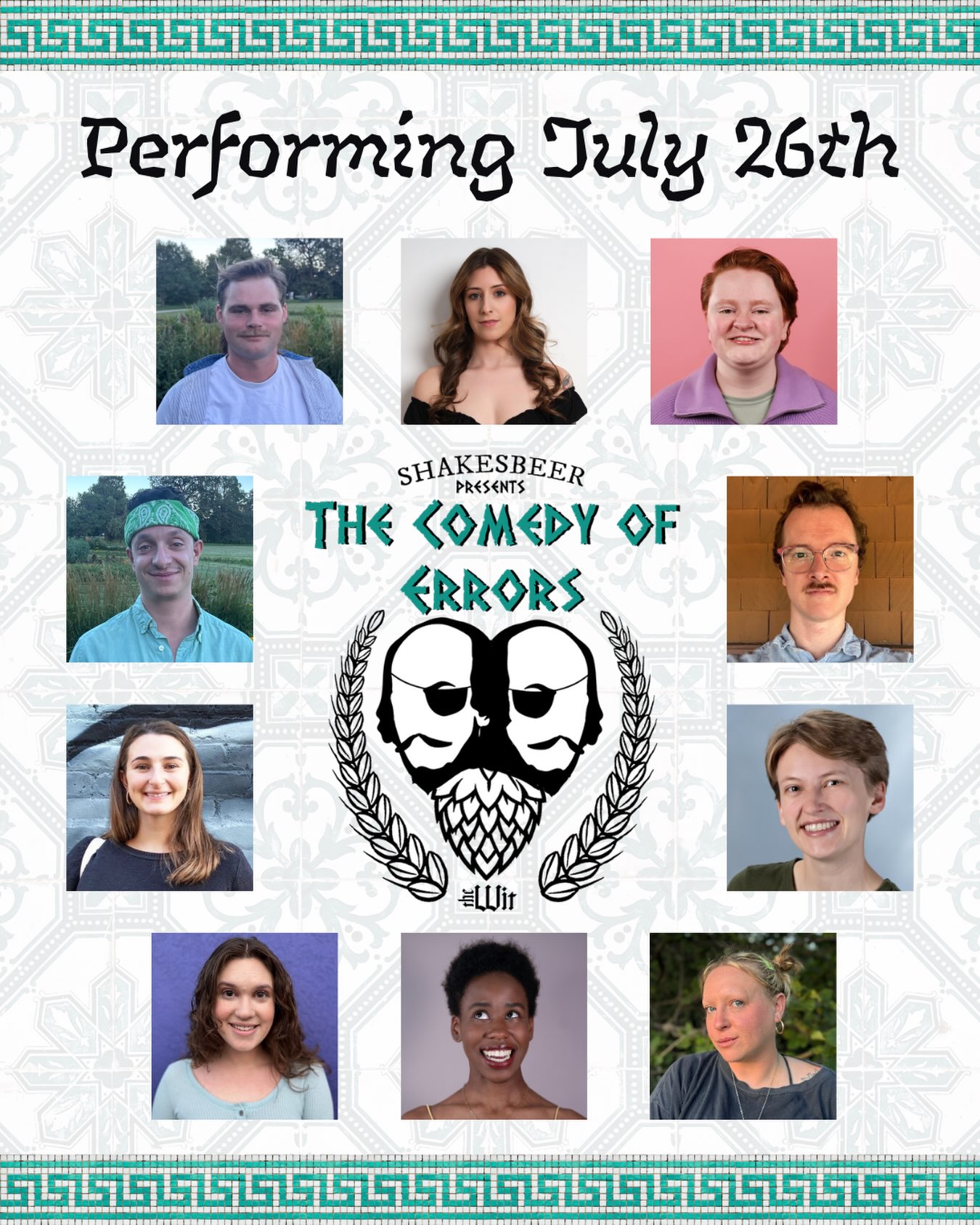Performing this week! 🤩
Keenan Clements as Duke/Officer
Holly Elaine as Egeon/Dr.Pinch
Katie Lennon as Abbess/Merchant/Messenger
Jason Laub as Antipholus of Syracuse
Charles Ewing as Antipholus of Ephesus – THIS PERFORMANCE ONLY!
Grace Warner as Dromio of Syracuse
Sam Webb as Dromio of Ephesus
Bri Angle as Angelo
Sophia Gulley as Adriana
Macbeth Richardson as Luciana
See these stars at Prost LoHi (@prostbrewingco ) this Sunday, July 26th at 5pm. The show is FREE — RSVP at the link in our bio 😘
#shakespeare #brewery #show #free #thingstodoindenver