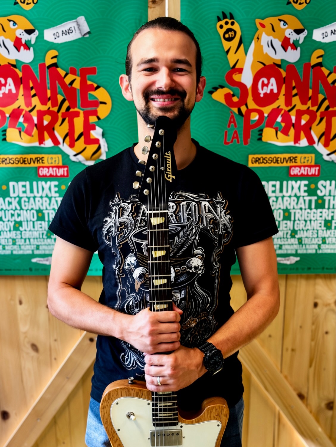🥇And the winner is … Baptiste !! Il remporte la guitare @giraultguitars X @festival_csalp. Bravo à tous les participants.