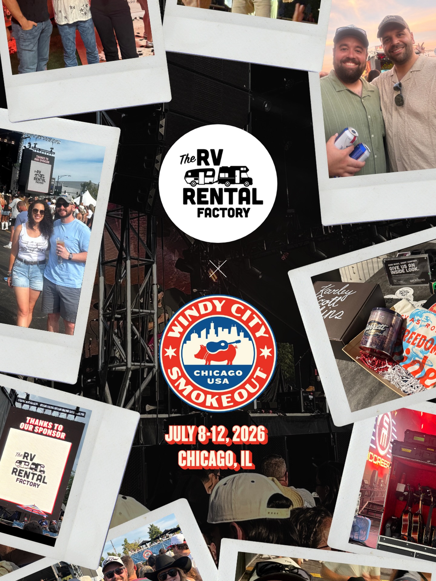 From backstage RVs to front-row memories. 🤠🎸
Being part of the @windycitysmokeout sponsor family this year was something we’ll never forget. Seeing our RVs behind the scenes while our team and families got to enjoy an incredible weekend made it that much more special.
Until next year… 👀🚐