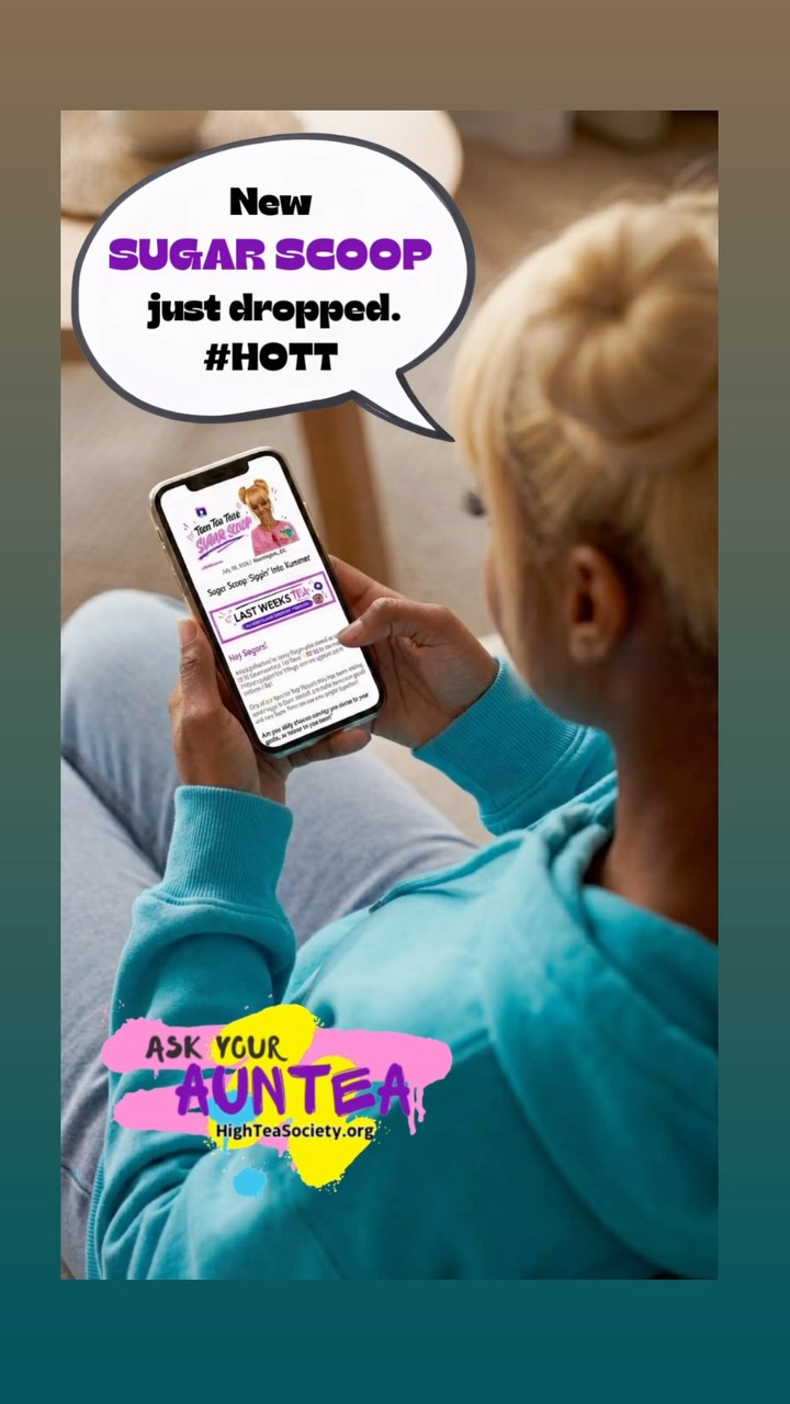 Hey Sugar! 💜☕
The newest Sugar Scoop just dropped!
Inside this week’s tea:
✨ Nora shares advice about choosing the right friends.
🏛️ Cool places to beat the DC heat (for FREE!).
🚀 Your next move for building your future.
💌 Plus, I’ve got a question for YOU.
Grab your tea and take a few minutes to catch up. 💜
📖 Read the latest issue—link in bio!
Not a lecture… just a sip of tea. ☕
#SugarScoop #AskYourAuntea #DCGirls #TeenLife TeenAdvice #GirlPower LifeSkills FutureReady FriendshipGoals