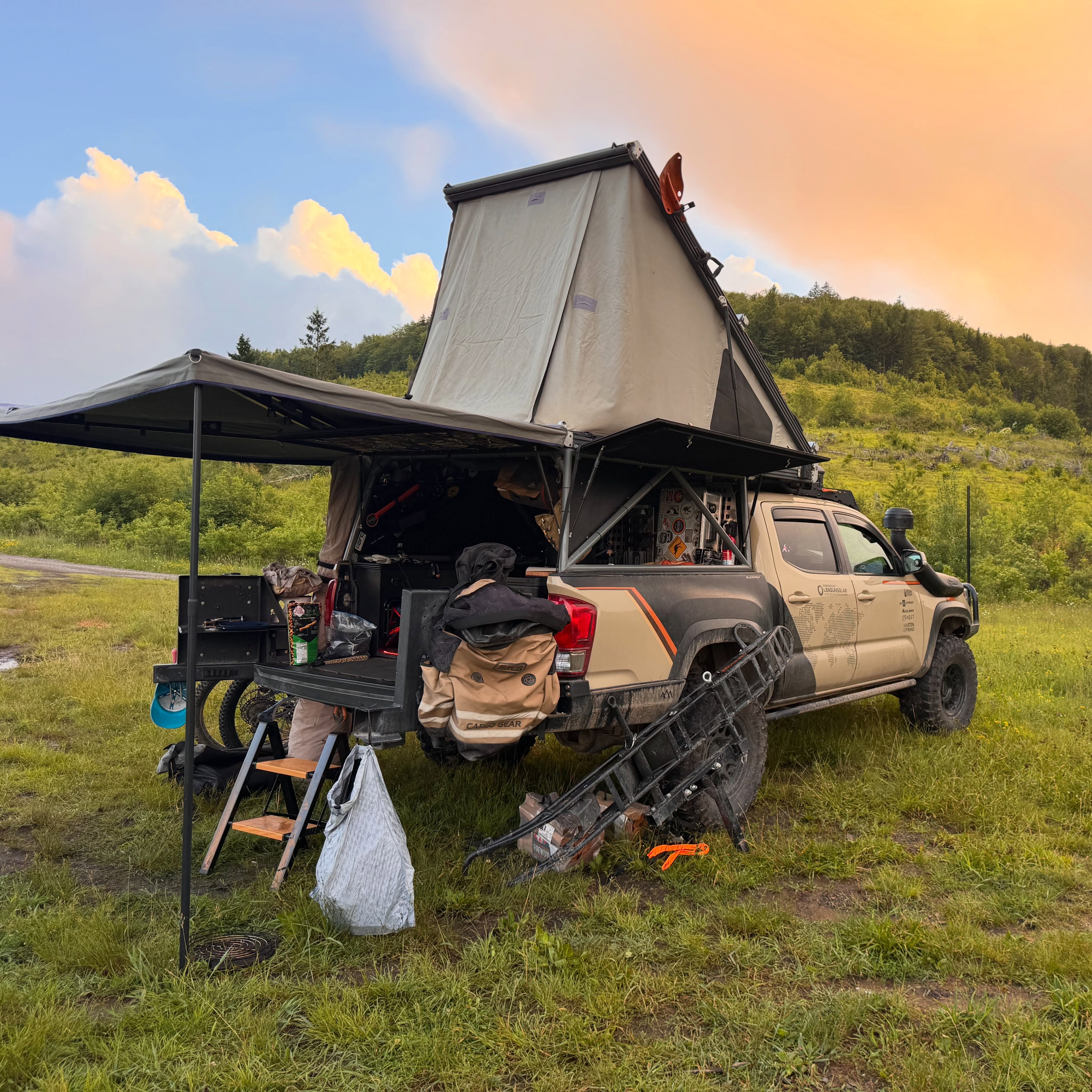 Warm summer nights - exploring the great outdoors. #waltherppqq5match #betausa #overlandingusa #270awning