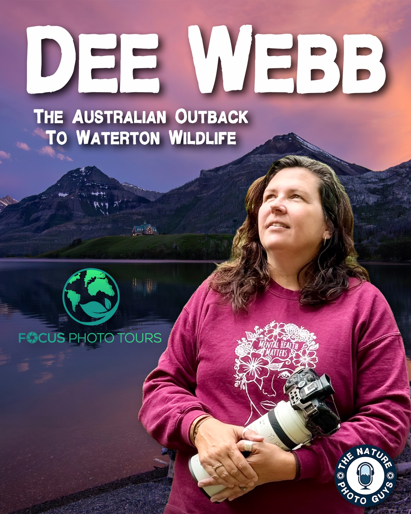 📸 NEW EPISODE IS LIVE 🎙️
Imagine trading most of your belongings for the freedom of a holiday trailer. In this episode, we sit down with the incredible Dee Webb!
From growing up in the outback of Australia to splitting her time between Waterton and Costa Rica, Dee shares her deep passion for wildlife photography and guiding.
Prepare to be inspired as we dive into her amazing story and her work with Focus Photo Tours, uncovering how she crafts personalized experiences that prioritize authentic encounters, sustainable travel, and expert guidance.
Watch on YouTube: www.YouTube.com/TheNaturePhotoGuys
Listen on all major podcast platforms
#NaturePhotography #WildlifePhotography #TheNaturePhotoGuys #FocusPhotoTours #watertonlakesnationalpark