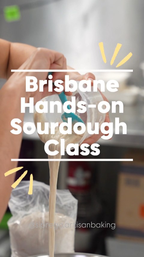 📖Learning sourdough on your own can be very difficult😵💫. I know, I've done it! And for me, I learn by doing👐. So this is for all you out there who are the same as me 🥰
Because with sourdough, it's not always about timing ⌛ and recipes. Most of the time, it's learning how your dough feels and what that tells you!
Join our workshop and let's get our hands dirty!
Hit the link in Bio 🔗
Or visit us at ➡️ www.sipregoartisanbaking.com
#sourdoughbaking #brisbanesourdoughclasses #BrisbaneCookingClasses #breadbaking #sourdoughbrisbane bakingtips sourdoughcrumb bulkfermentation breadscience homebaker sourdoughlove