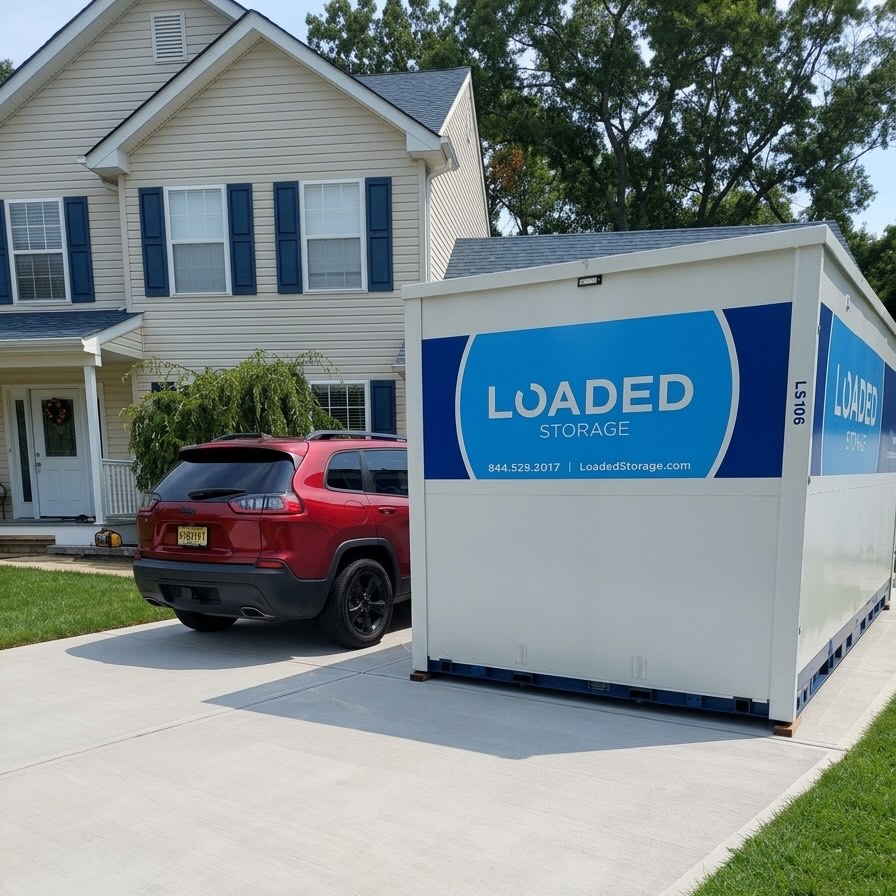A picture perfect storage solution! Order your Loaded Storage container at LoadedStorage.com 📦👍