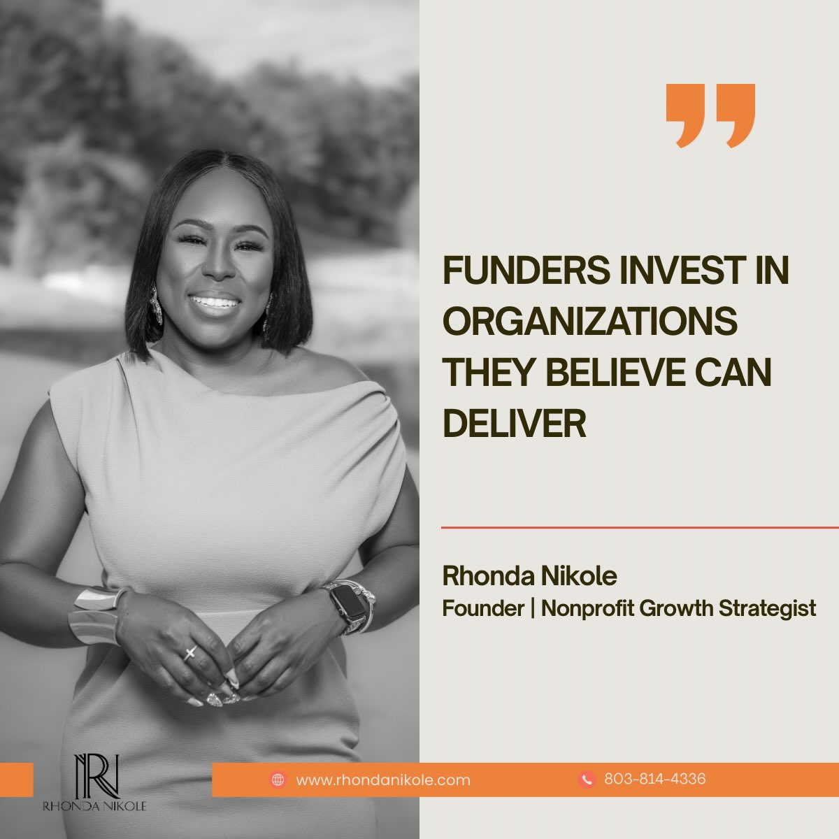 Stop Looking for Grants. Start Building Trust.
One of the biggest mistakes I see new nonprofit founders make is chasing grants before they’ve built credibility.
The strongest organizations earn trust first.
The funding comes after.
Need a strategy? Comment CLARITY to Book your Clarity Call.
#nonprofits #nonprofit #nonprofitsorganization