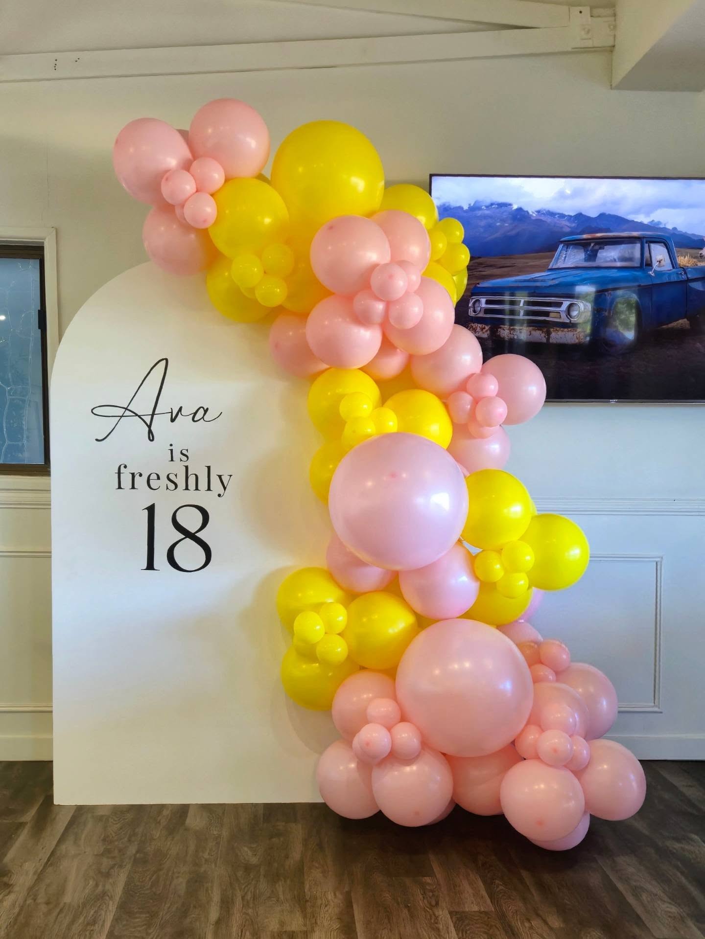Ava is freshly 18 π www.bailandoballoons.com.au
Enquiries via website, no DMs
