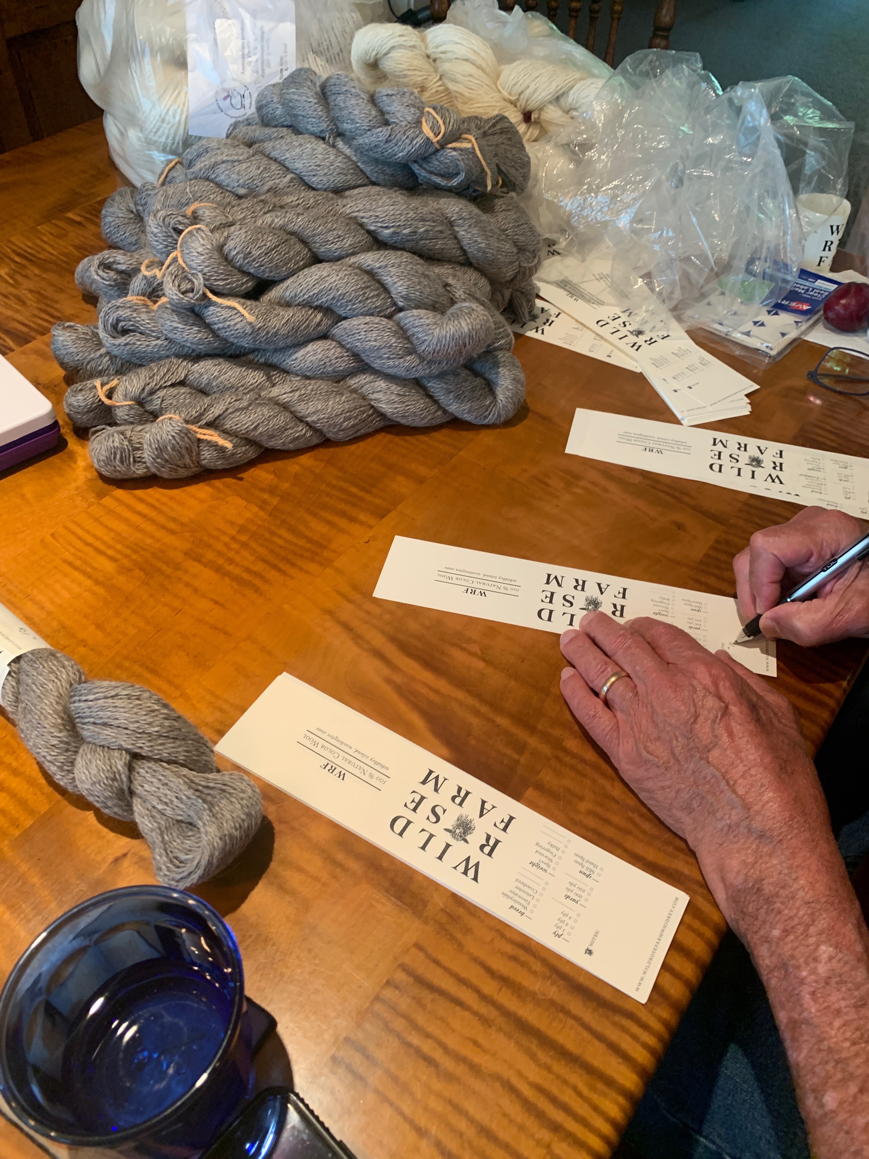 When we say our sheep have names, and each skein is small batch from that sheep, we mean it 🐑🧶
The prep for FLOCK Fiber Festival is well underway! We’re looking forward to our third year attending the event, and will follow up soon to announce which two of our fluffy companions will be joining us this year. Stay tuned! 😉🐑
To anyone NOT attending the event: If you’ve had your eyes on anything in our shop, now is the time to claim it! Our online inventory is the same as what we’ll be bringing to the show, so once it’s gone, it’s gone for good! 👋 🧶
Check out our website ahead of next weekend to beat the crowds 🛒 wildrosefarmwhidbey.com
#flockfiberfestival #smallbatchyarn #flockvendor #seattleconventioncenter #flockfiberfestival2026