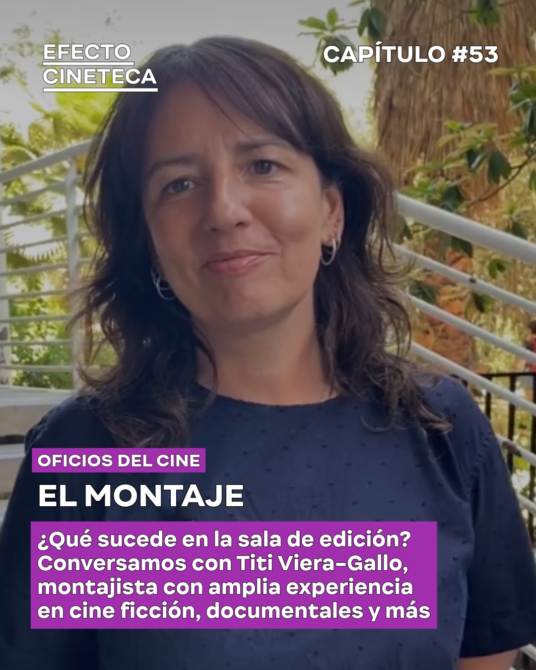 #Conversación | El montaje con Titi Viera-Gallo 🎞️
💬 La destacada montajista de cine de ficción, documental, videoclips y más, conversó en Efecto Cineteca, el programa de la Cineteca Nacional de Chile (@cinetecanacionalcl). Conoce sobre este esencial oficio en la sala de edición, algunos detalles y nombres relevantes del montaje en el cine nacional.
🎥 Titi es montajista de las premiadas películas de @erranteproducciones: "Memoria Implacable" (2024), "Haydee y el pez volador" (2019), "JAAR el lamento de las imágenes" (2017) y co-montajista en "Allende mi abuelo Allende" (2015).
🎙️ Capítulo 53 disponible en Youtube y Spotify
🔗 Link en nuestra biografía.
#Podcast #Cine #ErranteProducciones #Documentales #CineDocumental #Cine #Chile #Directoras #CinePorMujeres #DirectorasChilenas #DocumentalChileno #Memoria #Cultura #Arte #MujeresEnElCine