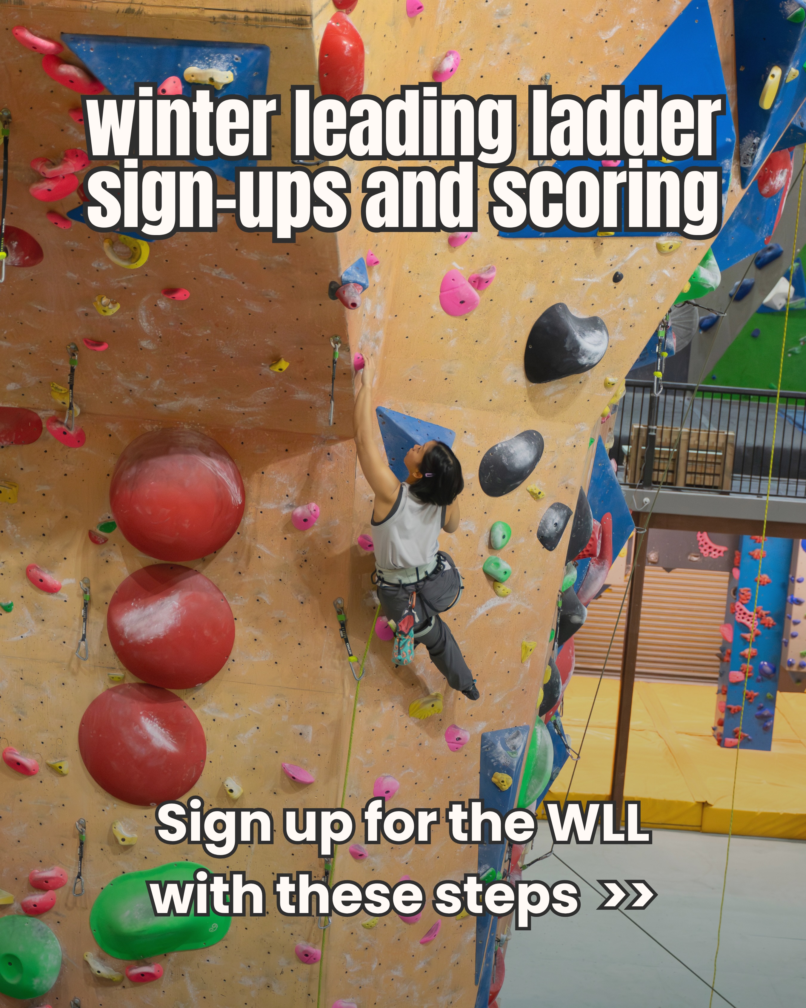WINTER LEADING LADDER IS 1 DAY AWAY!
Excited for the competition? Get one step closer to being prepped and ready by signing up for the competition!
We’ll be using an online system this year, so we’ve given you a little guide on how to register using this website. If you have any questions, don’t hesitate to reach out via DM and comments.
Have fun and see you soon!
@mountain_equipment_aus @edelrid_sport @_openproject @caviarclimbing @nbr.nobori @podiumclimbing
#elevateclimbingvillawood #climbing #leadclimbing