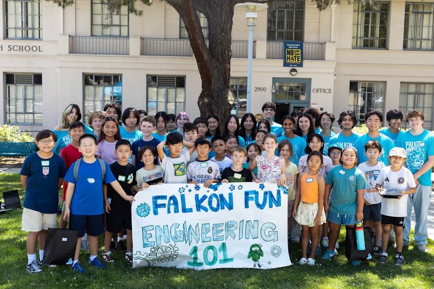Falkon Fun Engineering Camp 2026! We had a great time learning about the basics of engineering with all of the curiosity and innovation from our campers. Thank you to all students and coaches for coming and we hope to see you again soon!
