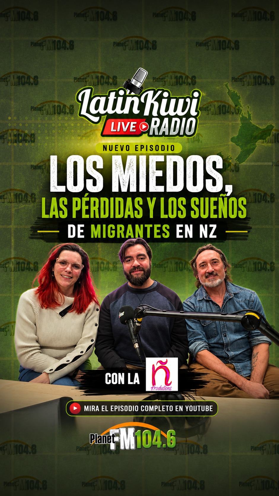 Los chicos de @laenyeproductions han creado El Diván, un espacio en escena donde leen notas anónimas de la audiencia que comparten miedos, reflexiones y experiencias de la vida migrante en Nueva Zelanda. Una forma creativa, honesta y cercana de hablar sobre lo que verdaderamente sentimos.
Además, presentarán The Things We Carry, una sesión especial que amplía los temas del espectáculo e invita a una conversación más profunda sobre todo aquello que llevamos con nosotros al migrar: recuerdos, expectativas, idiomas, costumbres, pérdidas, vínculos familiares y el significado de hogar y pertenencia.
📅 Sesión en inglés: Sábado 1 de agosto | 10:30 a. m.
📅 Sesión en español: Lunes 3 de agosto | 6:30 p. m.
🎟️ Visita el sitio web de Enye Productions para conocer todos los detalles y adquirir tus entradas.#NuevaZelandaEnEspañol #Auckland #LatinosEnNuevaZelanda #PlanetFM 💬 Porque todos cargamos una historia… ¿cuál es la tuya? #LatinKiwi #NuevaZelanda #NuevaZelandaEnEspañol #LatinosEnNuevaZelanda