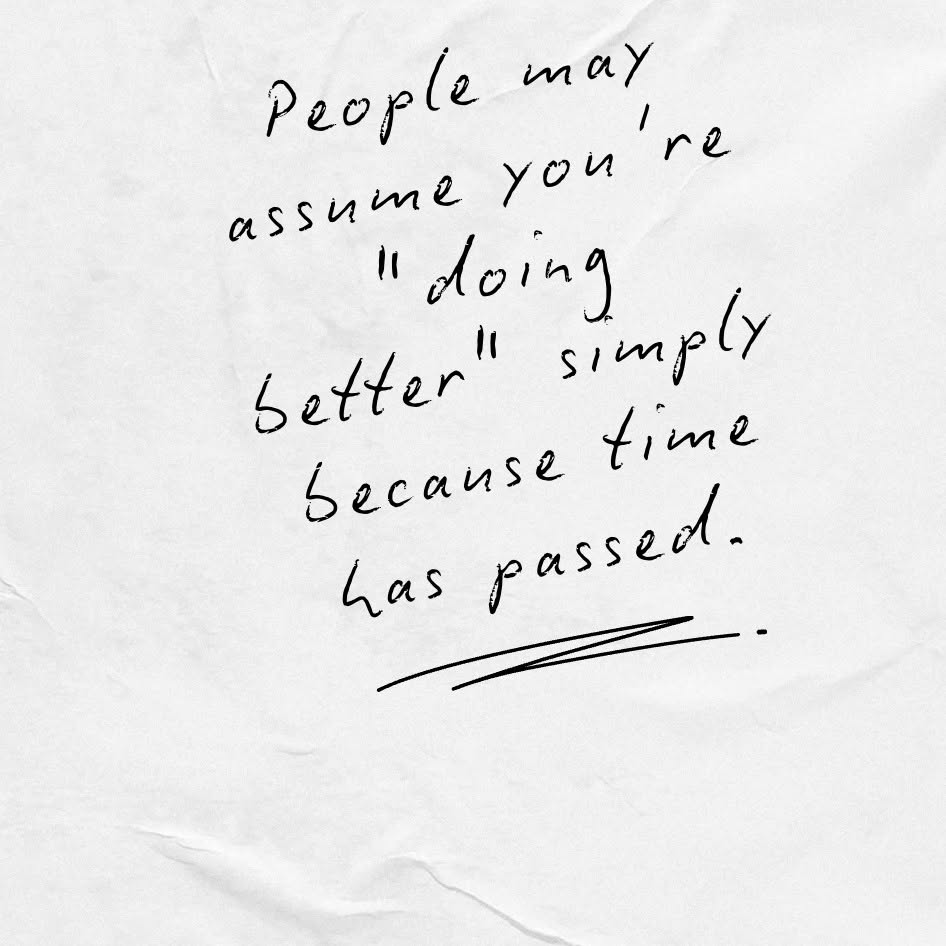 Grief doesn't end when bereavement leave is over and you have to return to work.
The world often starts moving again long before you're ready. Your inbox fills up. Conversations shift back to everyday life. People may assume you're "doing better" simply because time has passed. But grief doesn't follow a schedule, and your heart doesn't heal because the calendar says it should.
There is no timeline for loss, and no "right" way to grieve. Everyone's experience is different, and your feelings deserve space, compassion, and support.
If you're finding it hard to carry your grief alone, you don't have to.
At Hands to Heart Therapy, I offer compassionate, trauma-informed online counselling for individuals navigating grief, loss, and life's difficult transitions. Together, we can create a space where your story is heard and your grief is honoured. We can move at your own pace.
💛 Reach out today to book a free consultation and learn more: https://www.handstoheart.online/ See less