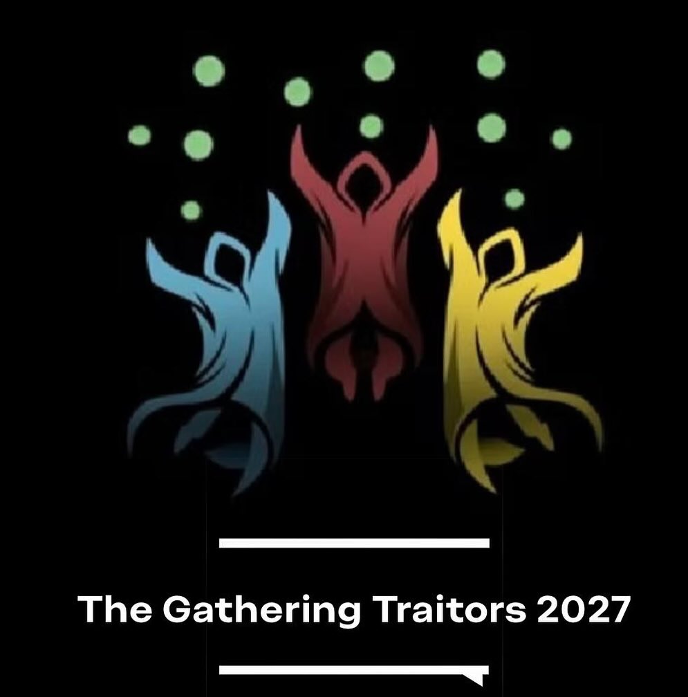 Ready to murder again ✅
Ready to sniff out those traitors? ✅
Free 8th - 11th January 2027? ✅
Got your best detective hats ready? ✅
And your game face? ✅
Will you be a traitor, a faithful, or a spectator?
#
Full info and FAQs available on the website - link in bio.
Tickets on sale this Friday, 31st July