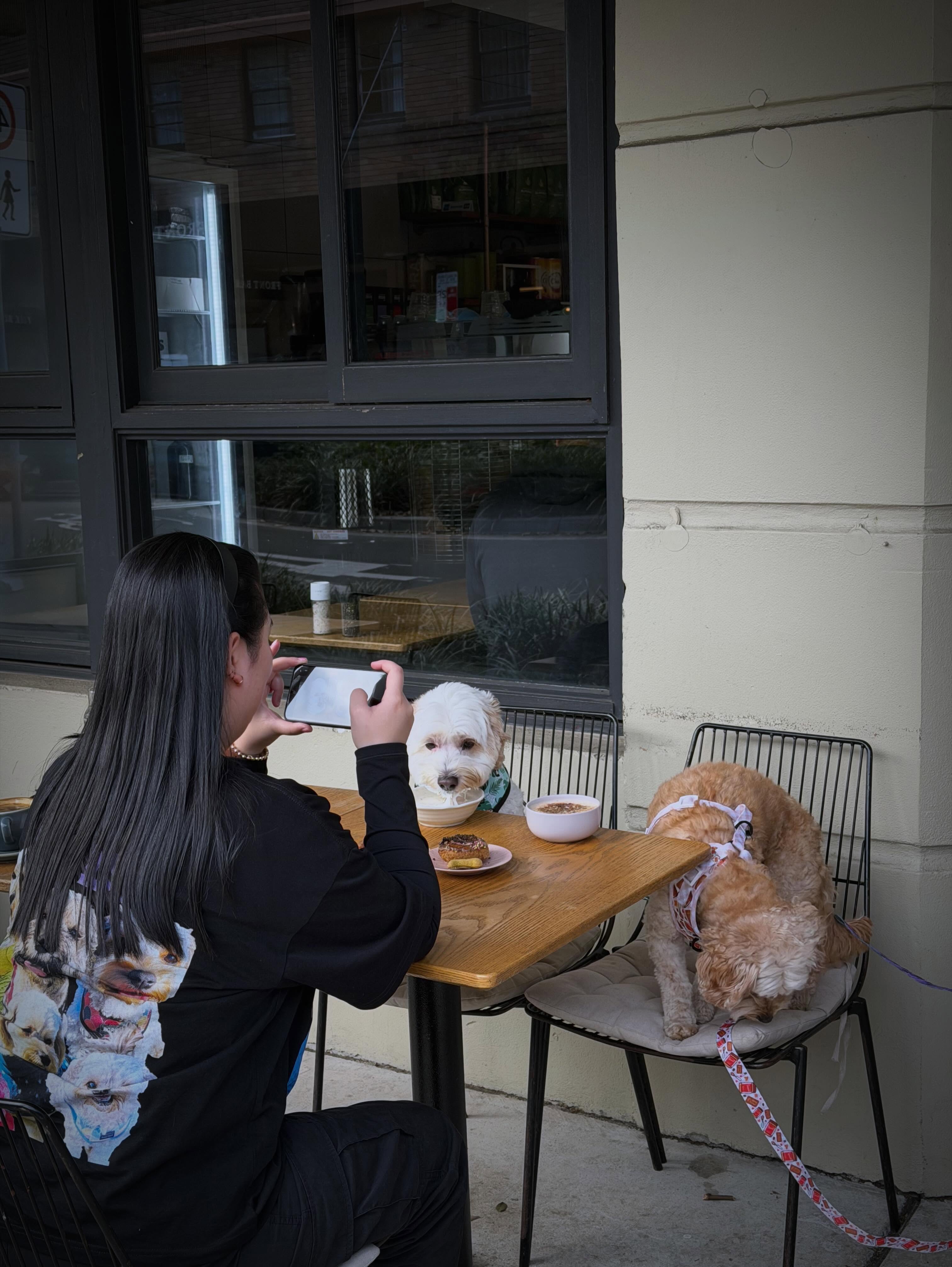 Some customers stay with you long after they’ve left. 🤍🐾
Today’s last table was a lovely couple and their two adorable pups. They treated them to the full dog menu, snapped a few photos, and bowls came back completely clean.
Little moments like these remind us why we love what we do. Thanks for ending our day with so many smiles, we can’t wait to welcome you all back. 🐶✨